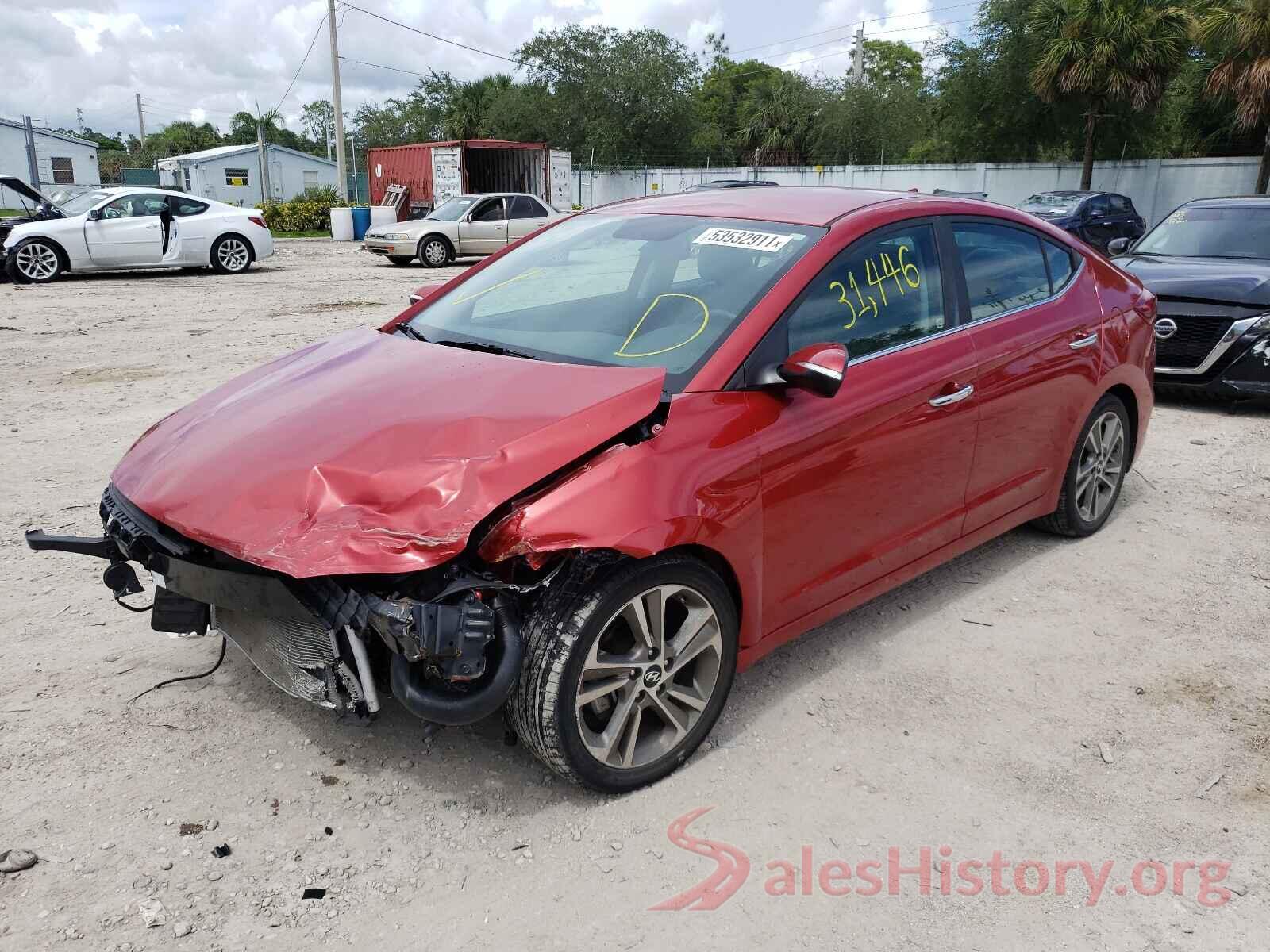 5NPD84LF5HH021247 2017 HYUNDAI ELANTRA