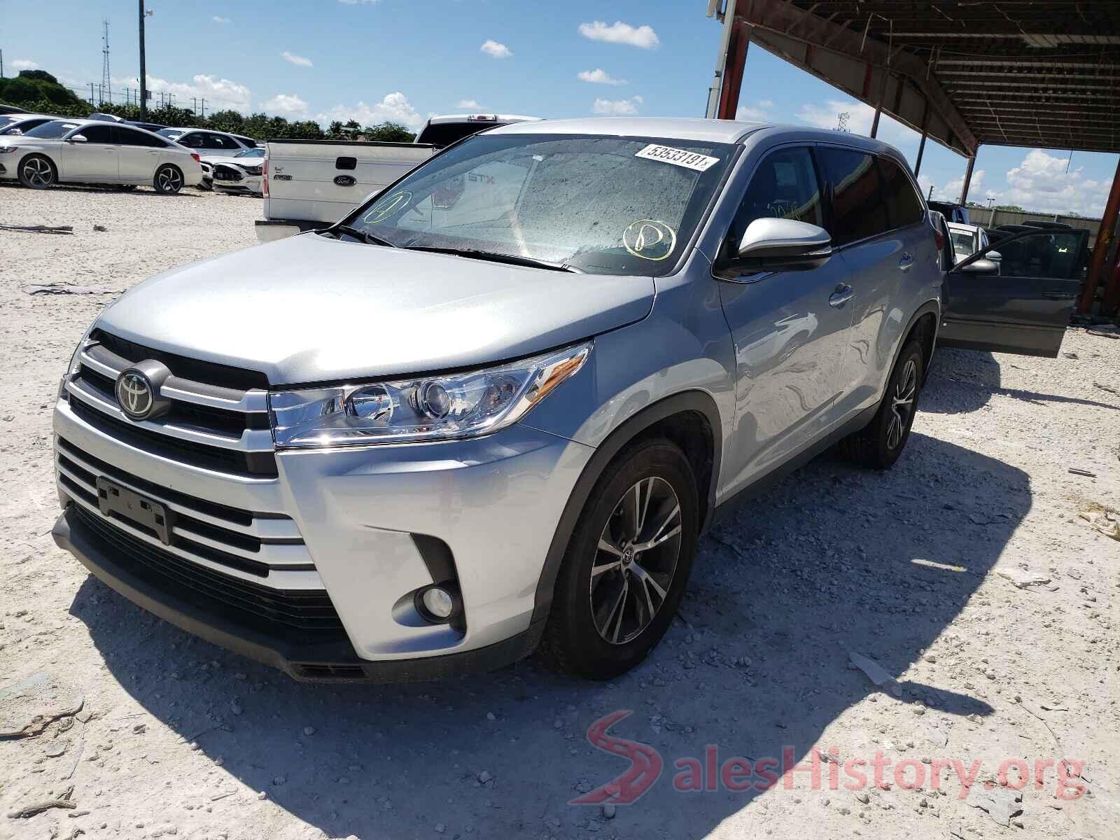 5TDZZRFH0KS302239 2019 TOYOTA HIGHLANDER