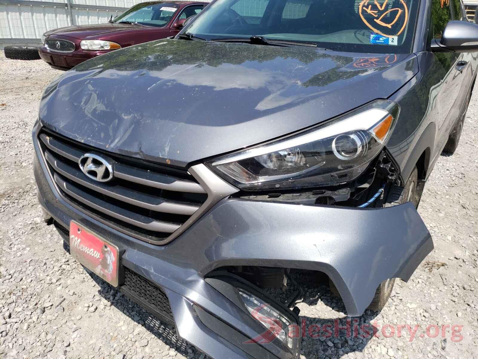 KM8J3CA25GU137169 2016 HYUNDAI TUCSON