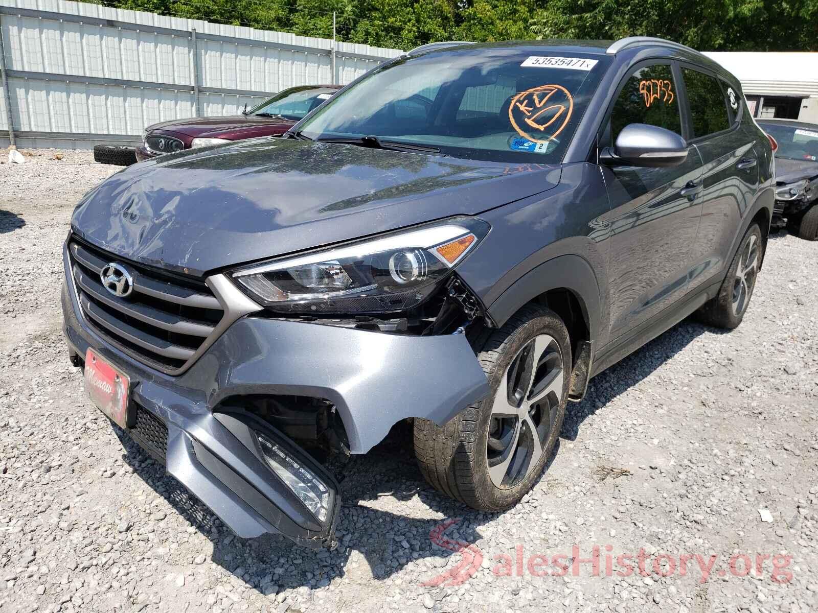 KM8J3CA25GU137169 2016 HYUNDAI TUCSON