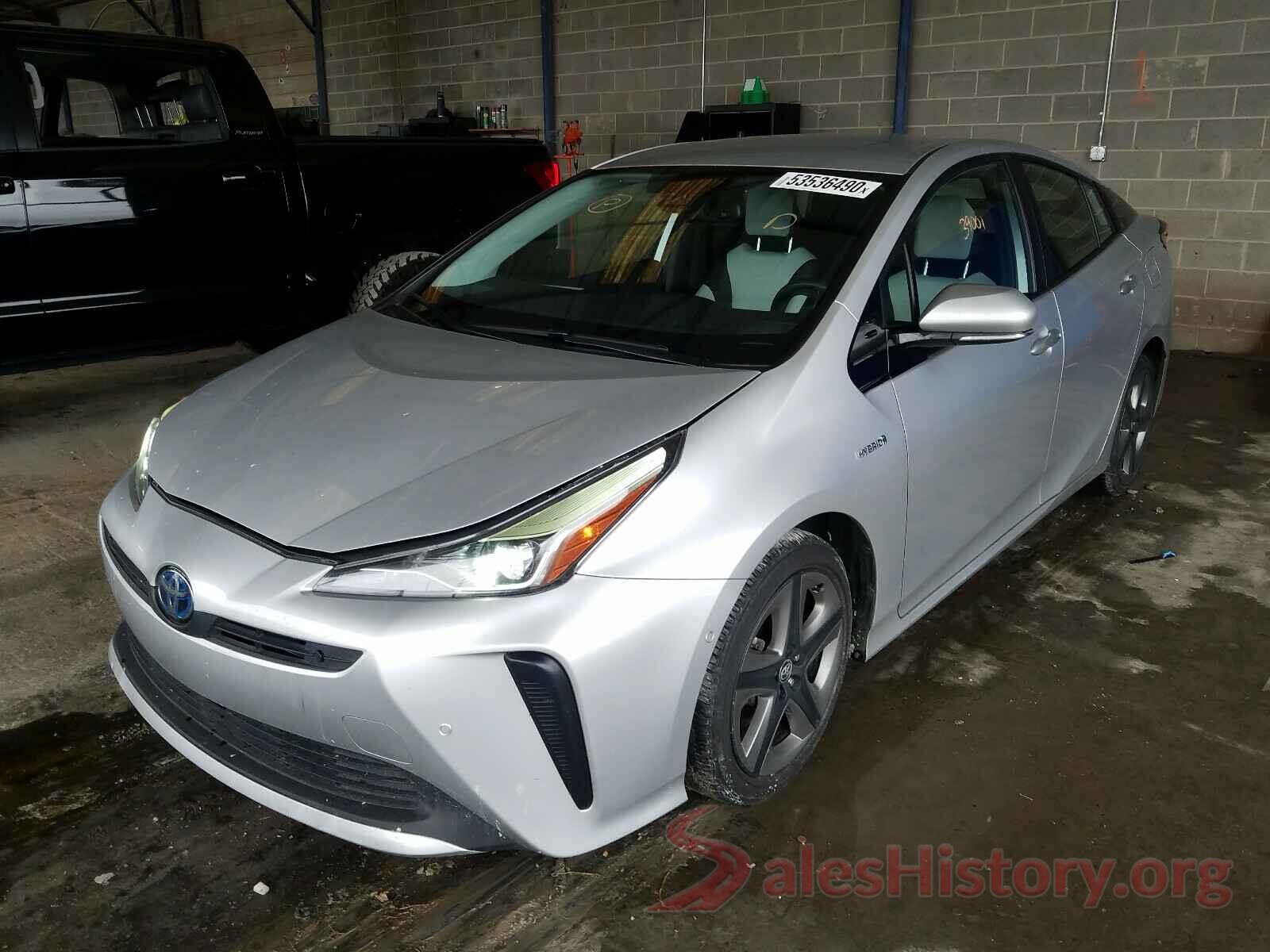 JTDKARFU8K3083005 2019 TOYOTA PRIUS