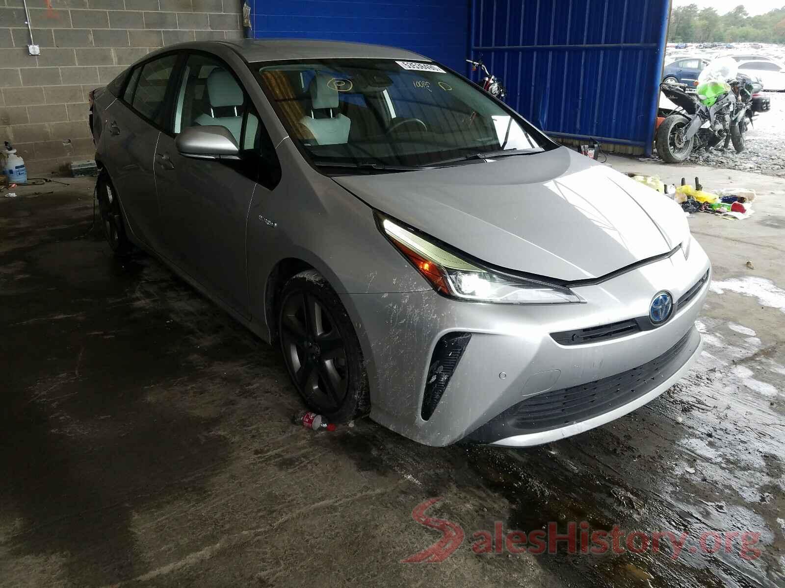 JTDKARFU8K3083005 2019 TOYOTA PRIUS