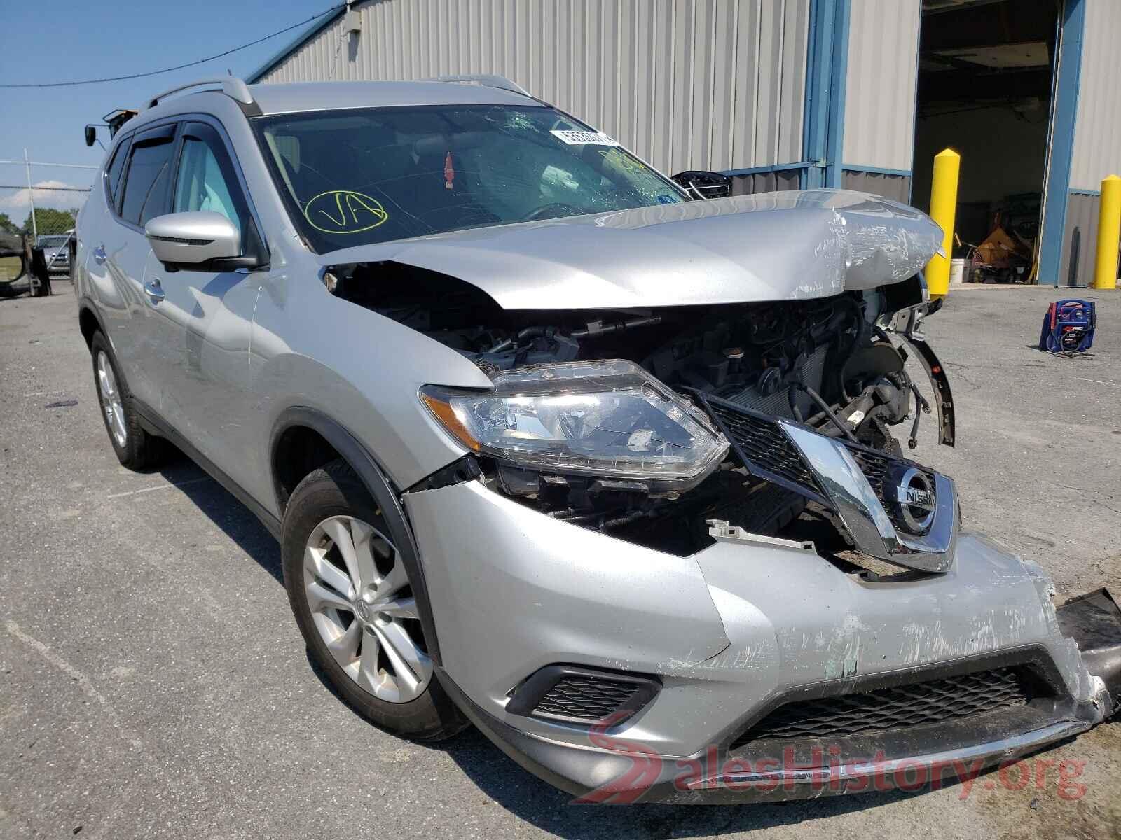 5N1AT2MV4GC919257 2016 NISSAN ROGUE