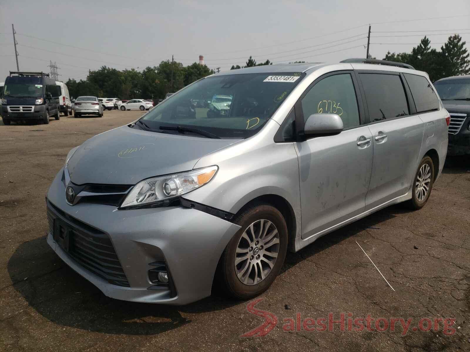 5TDYZ3DC4KS991234 2019 TOYOTA SIENNA