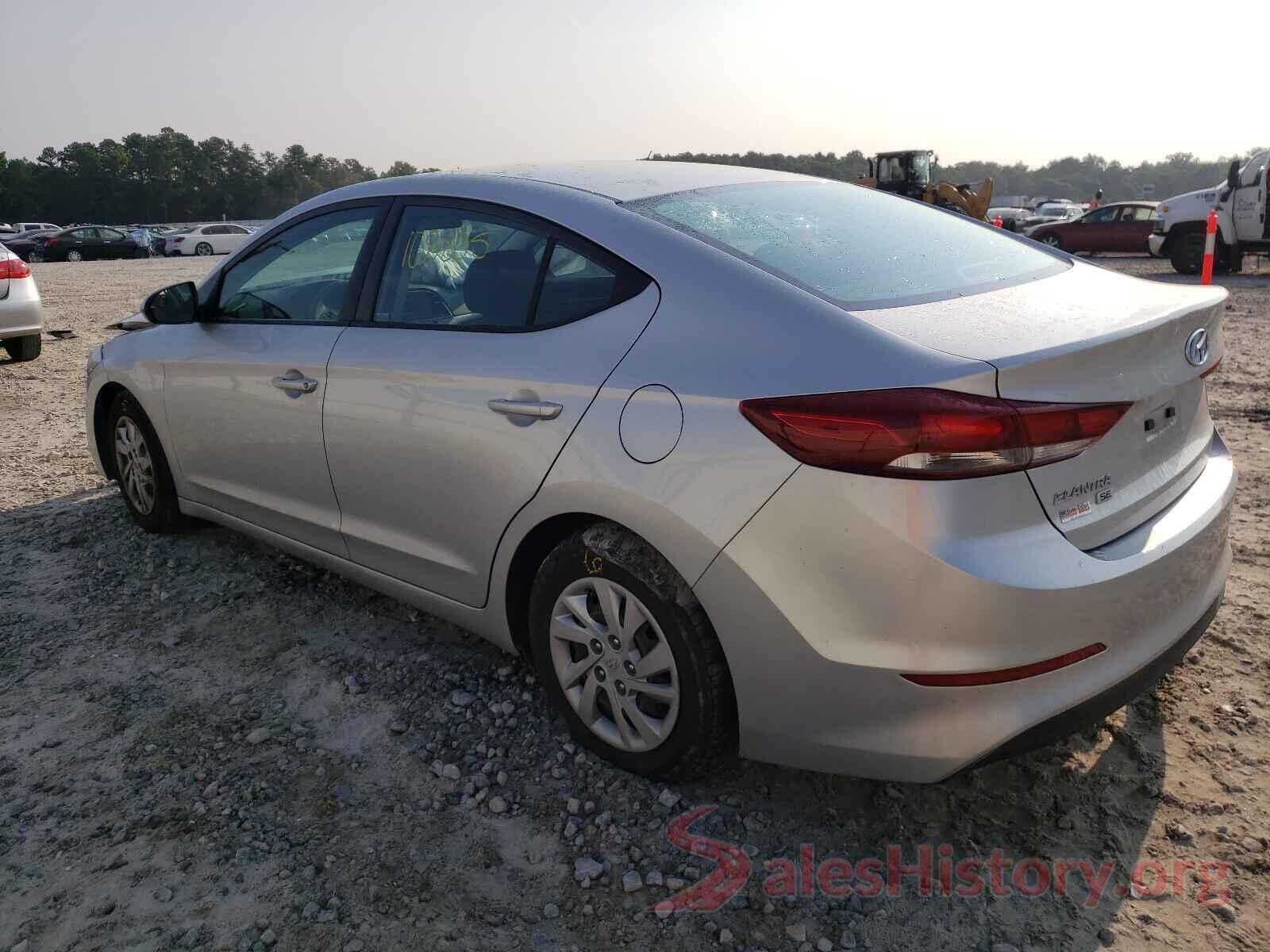 5NPD74LF7JH342246 2018 HYUNDAI ELANTRA