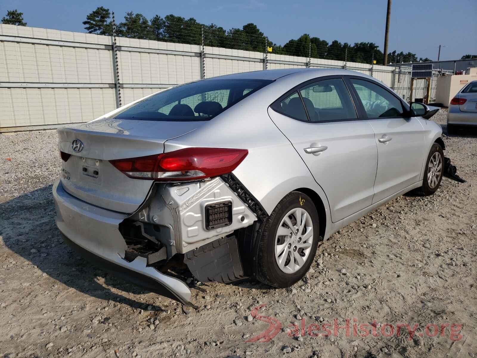 5NPD74LF7JH342246 2018 HYUNDAI ELANTRA