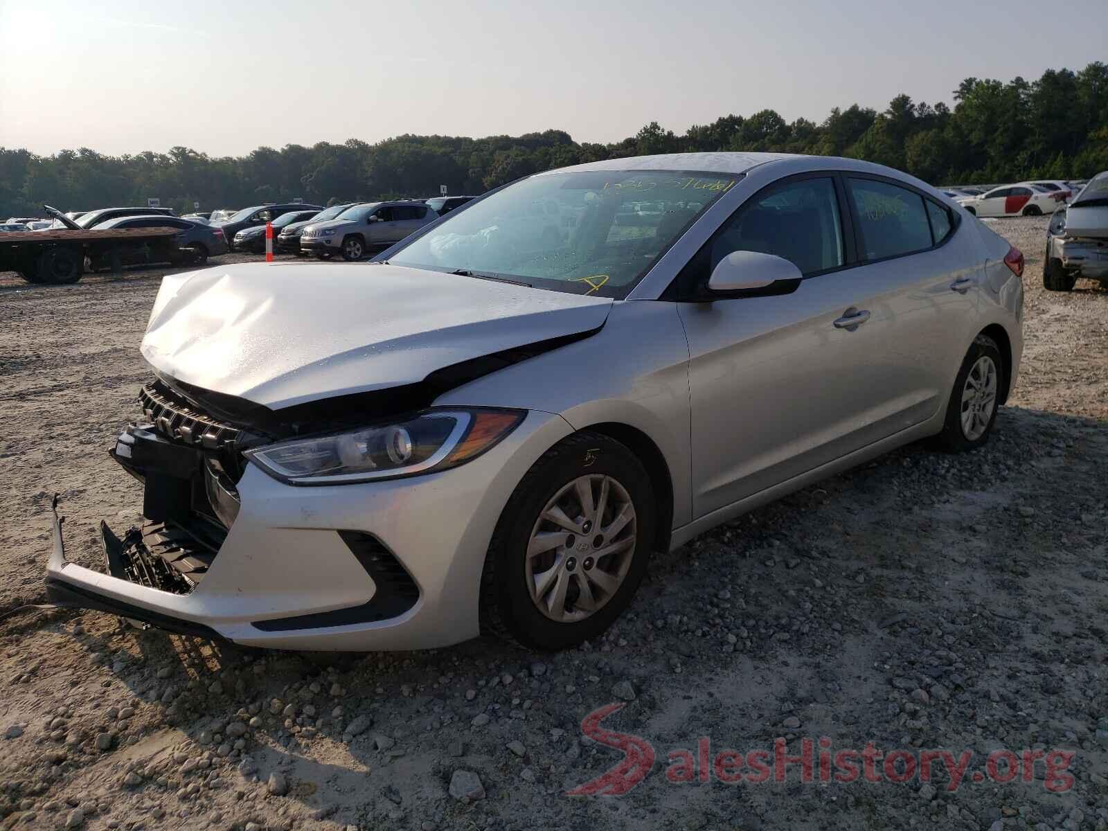 5NPD74LF7JH342246 2018 HYUNDAI ELANTRA