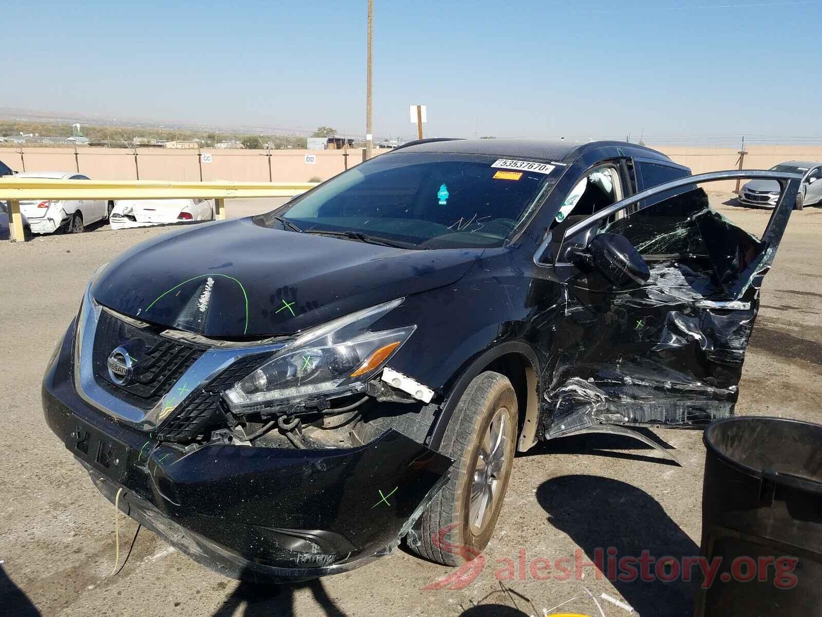 5N1AZ2MG2JN122114 2018 NISSAN MURANO