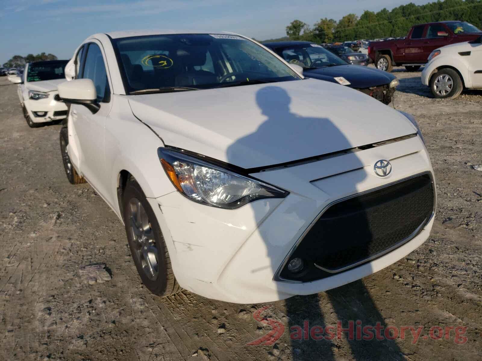 3MYDLBYV2KY508646 2019 TOYOTA YARIS