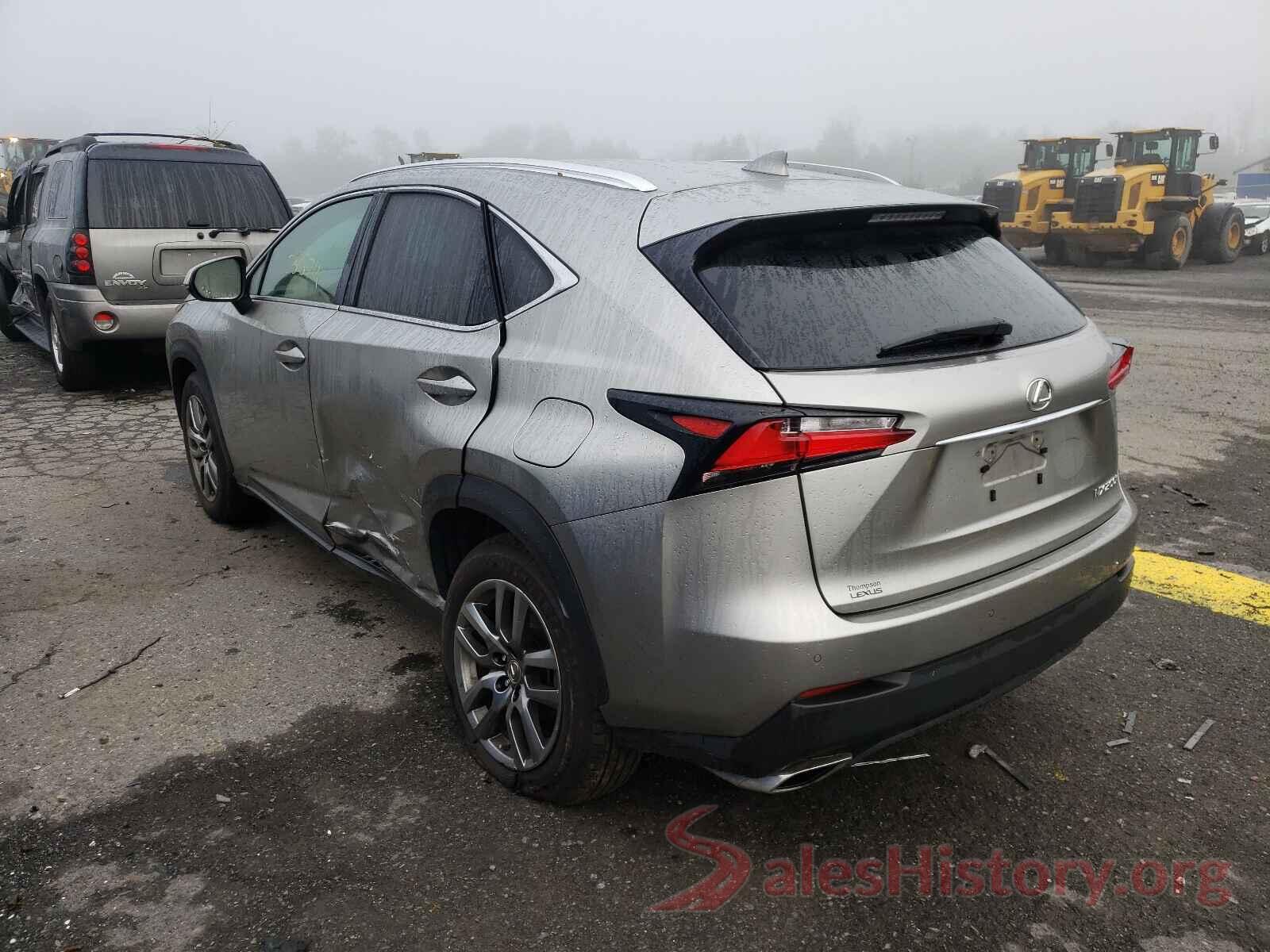 JTJBARBZ5G2077366 2016 LEXUS NX