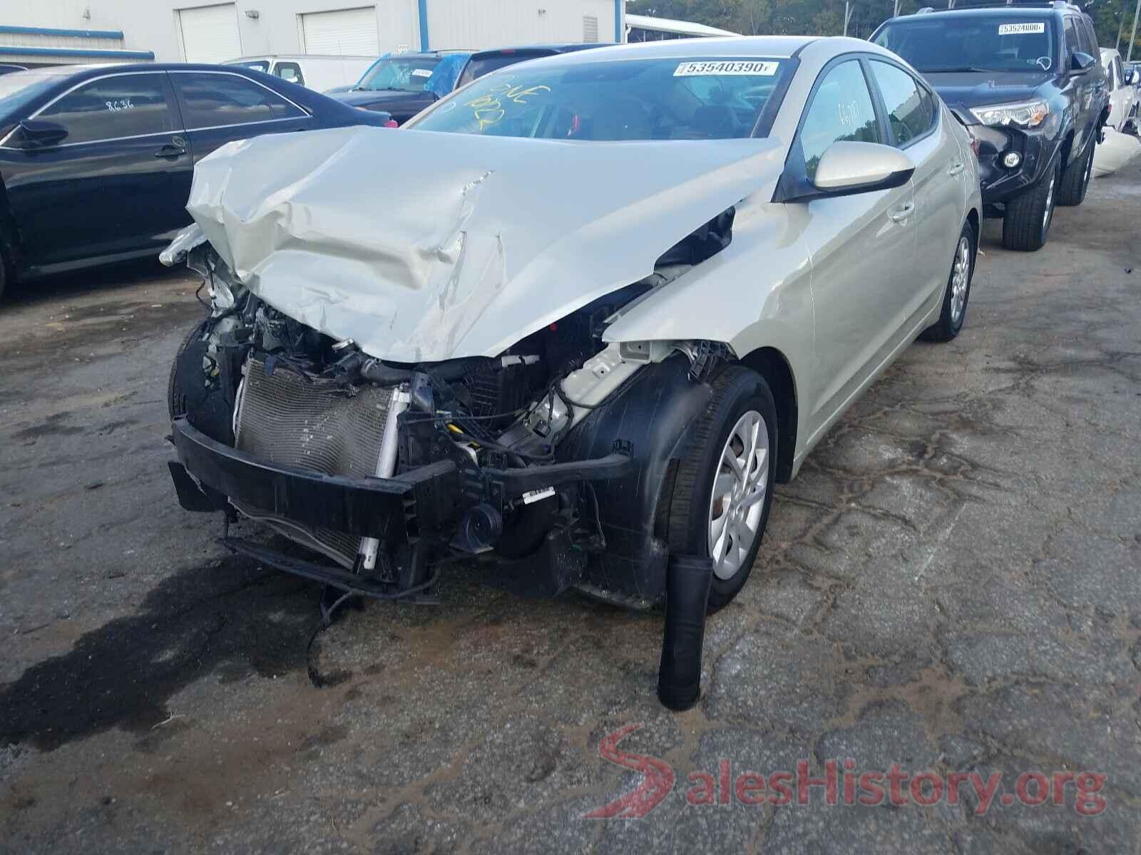 5NPD74LF4HH195748 2017 HYUNDAI ELANTRA