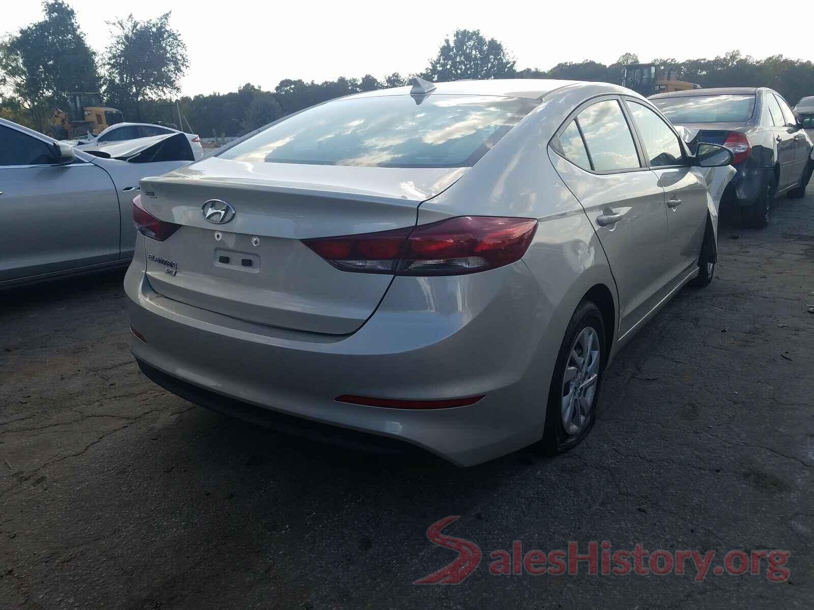 5NPD74LF4HH195748 2017 HYUNDAI ELANTRA