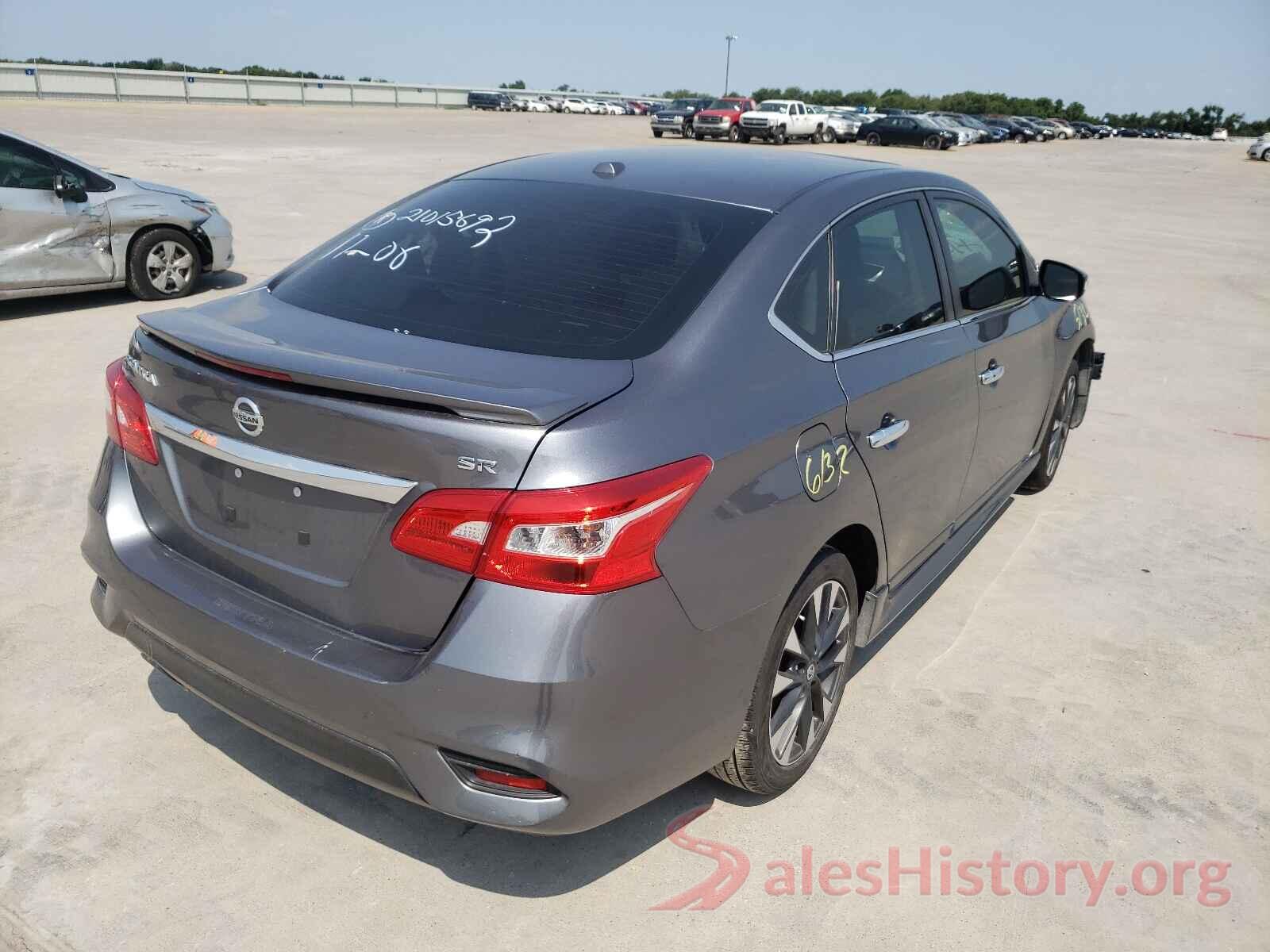 3N1AB7APXKY447000 2019 NISSAN SENTRA