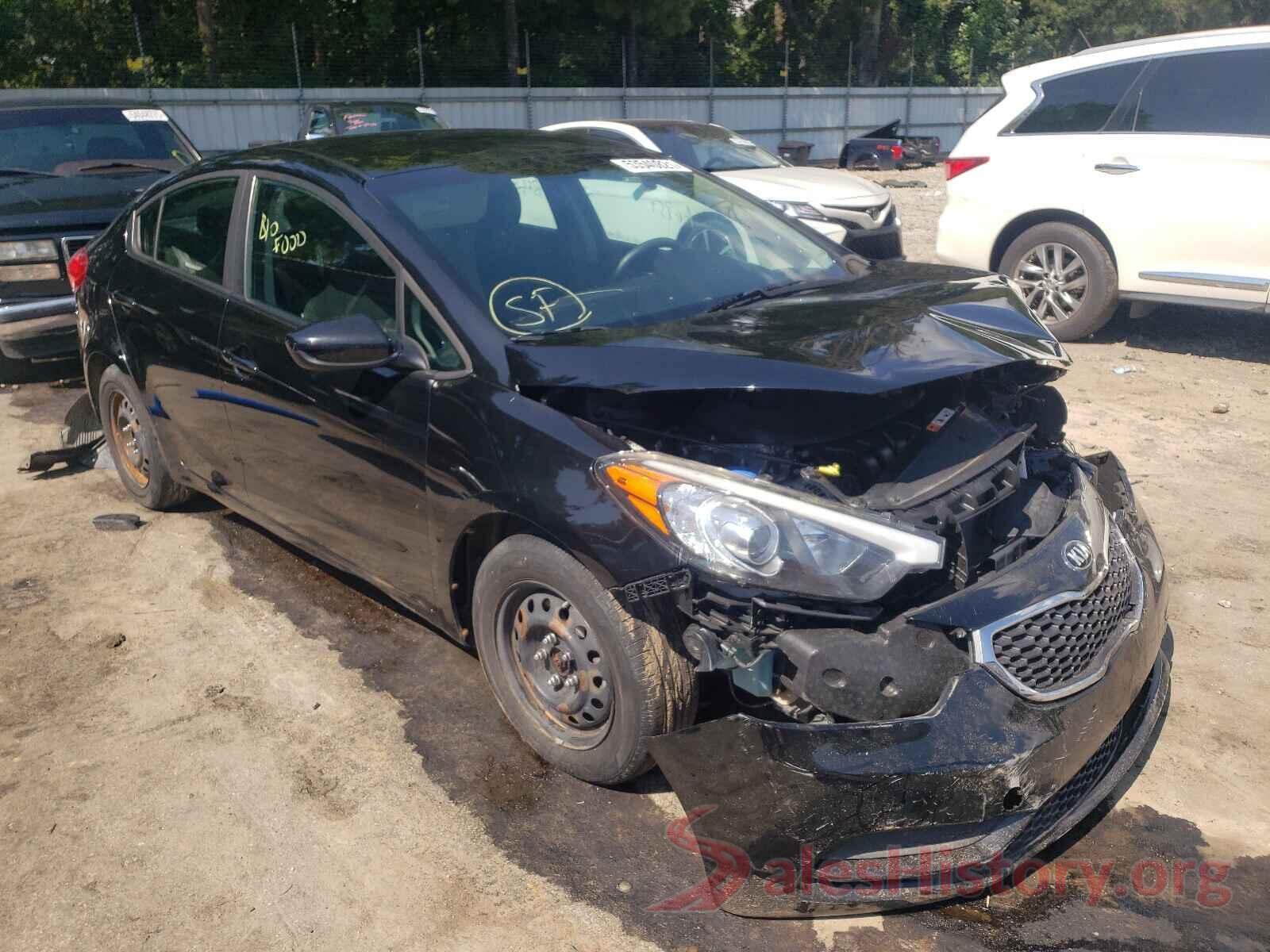 KNAFK4A69G5619804 2016 KIA FORTE