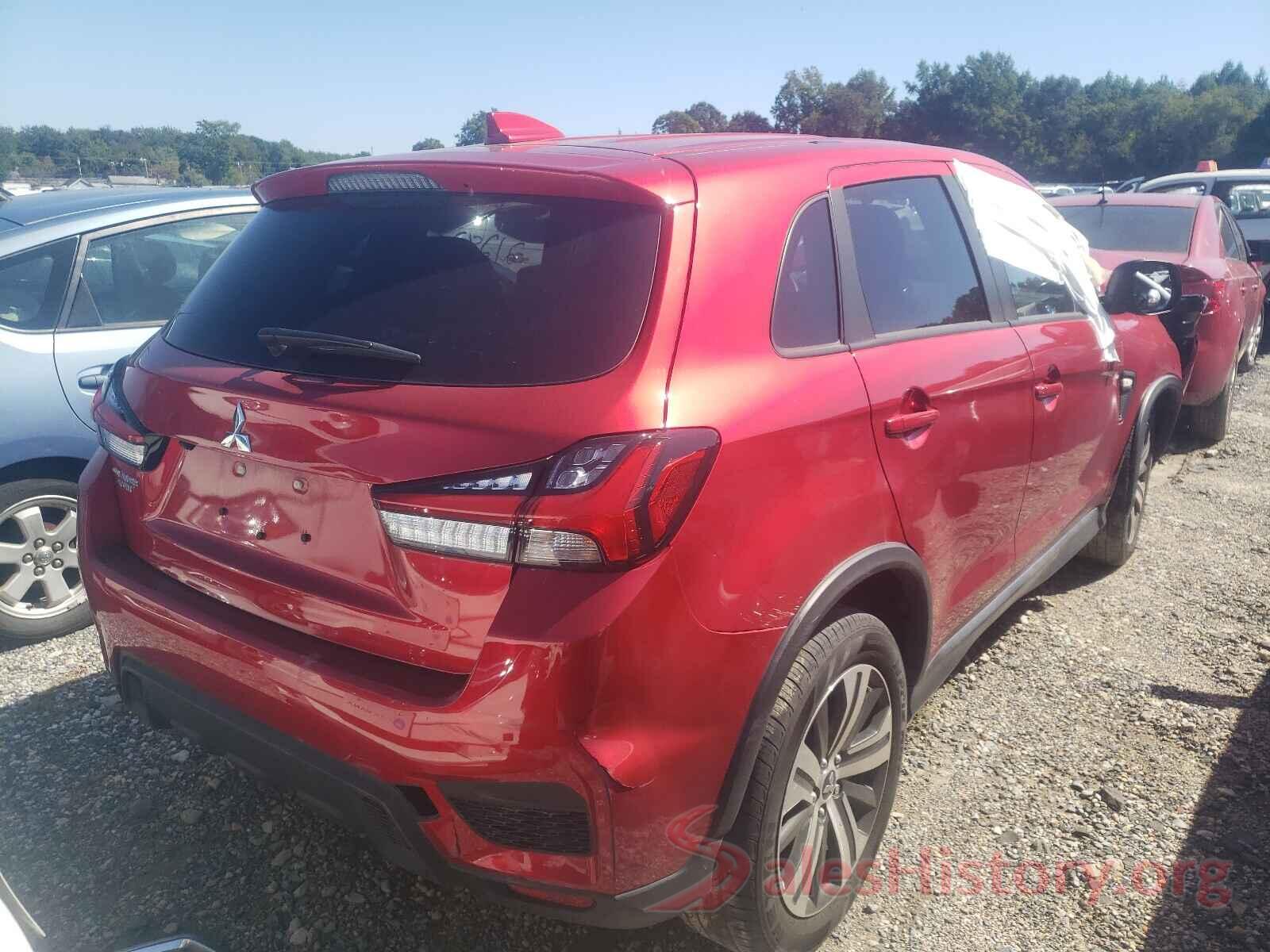 JA4AP3AU0LU018489 2020 MITSUBISHI OUTLANDER