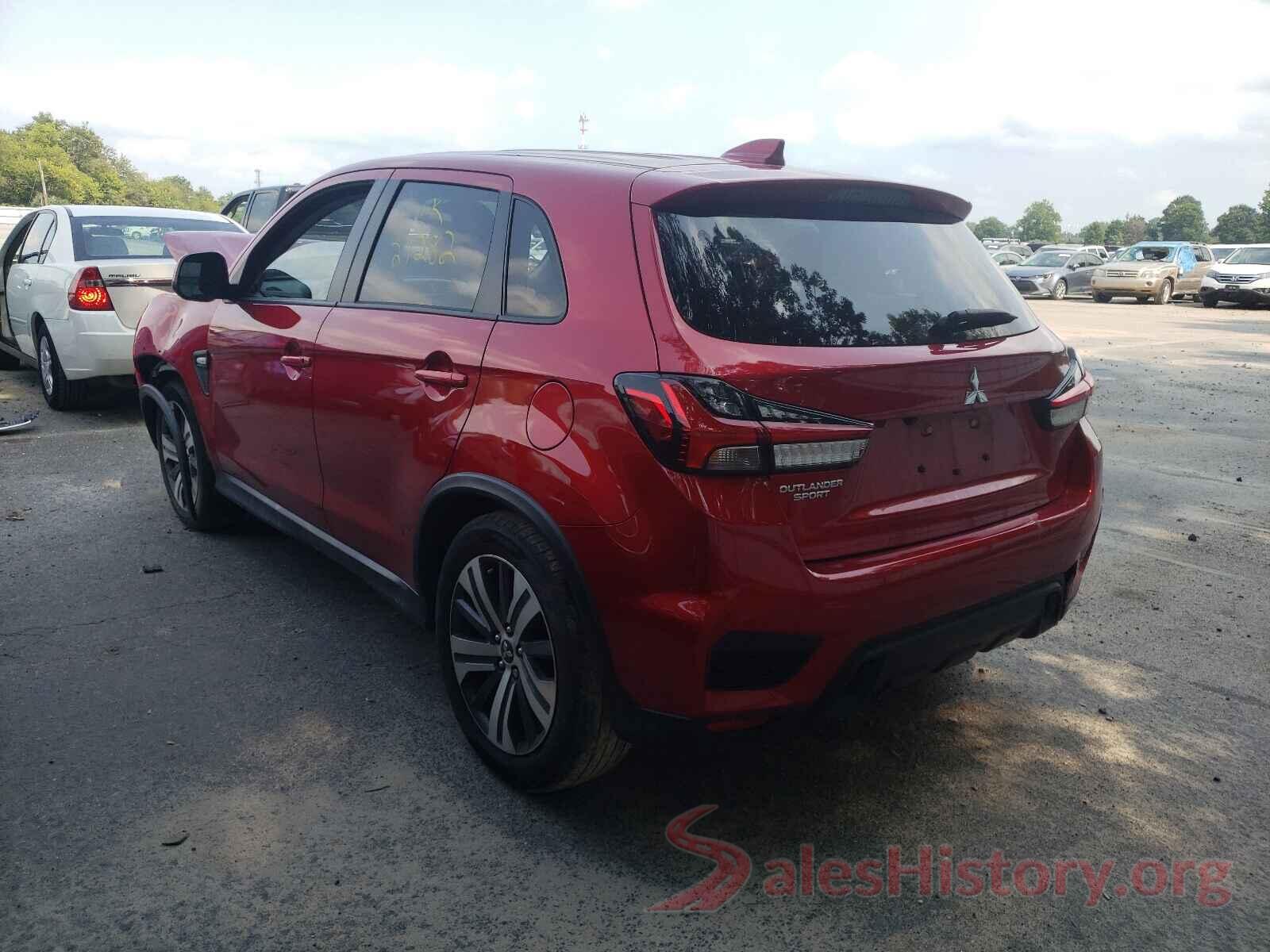 JA4AP3AU0LU018489 2020 MITSUBISHI OUTLANDER