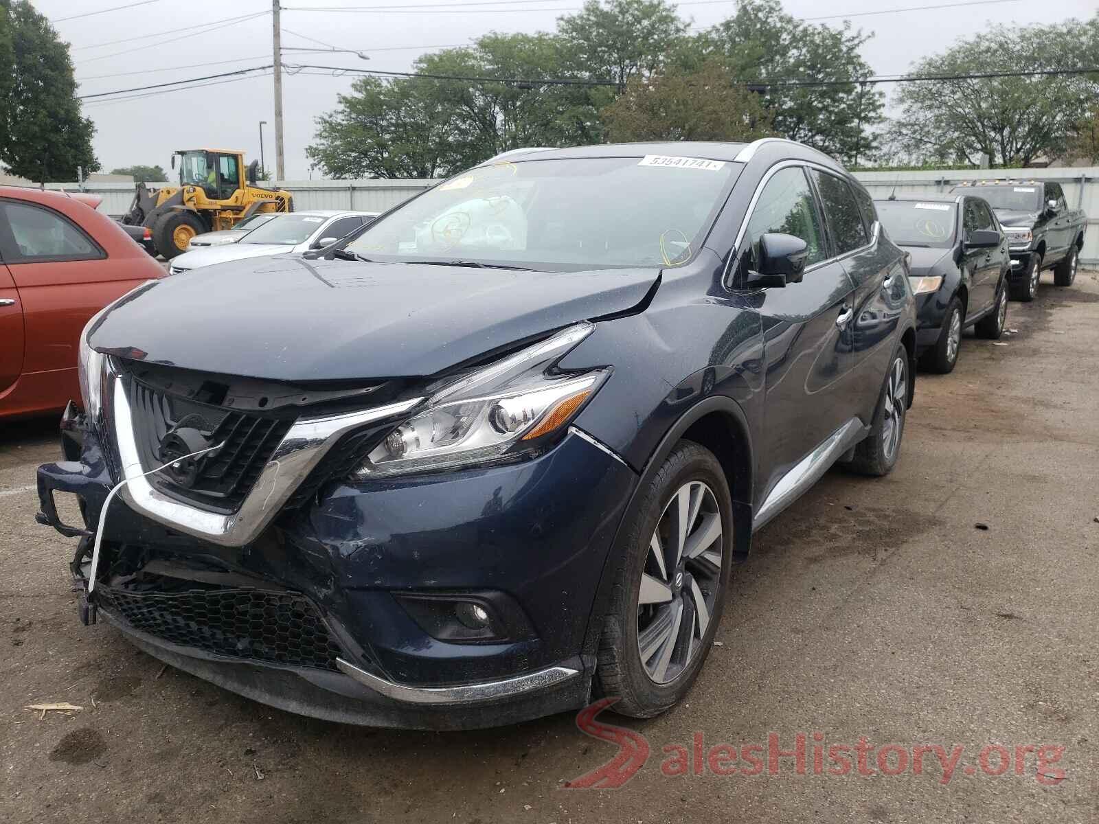 5N1AZ2MH1JN180126 2018 NISSAN MURANO