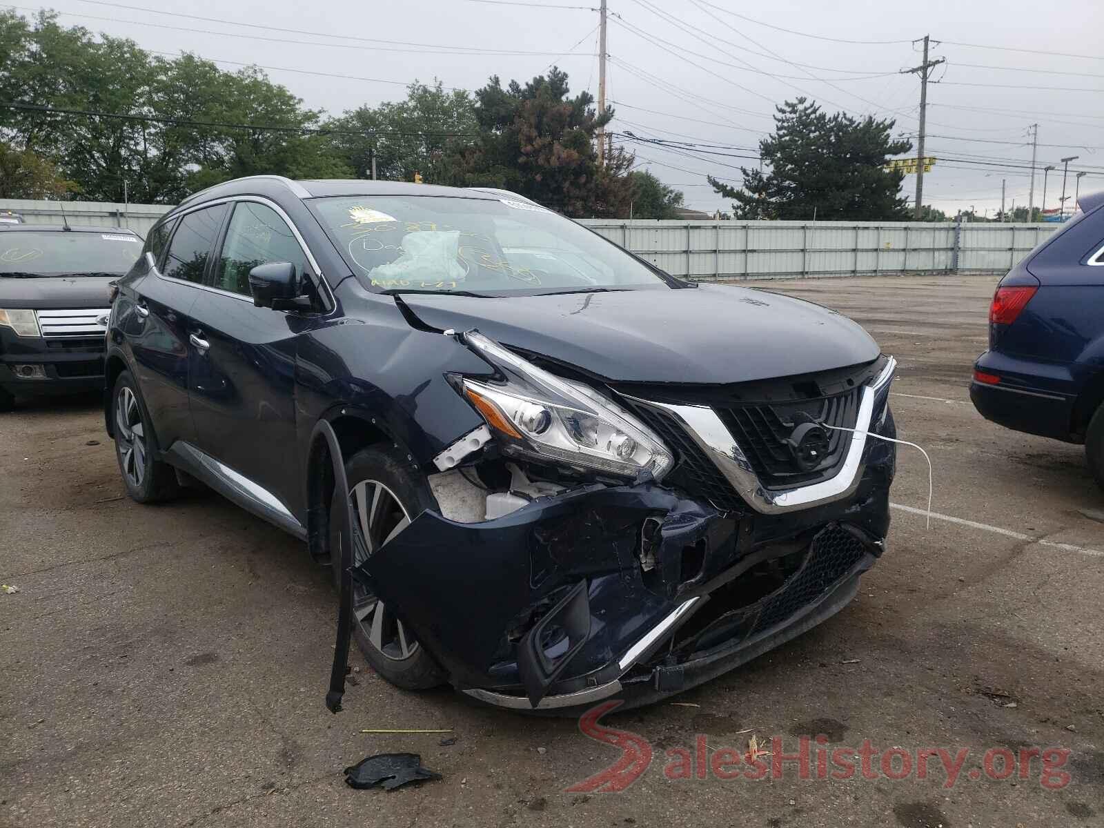 5N1AZ2MH1JN180126 2018 NISSAN MURANO