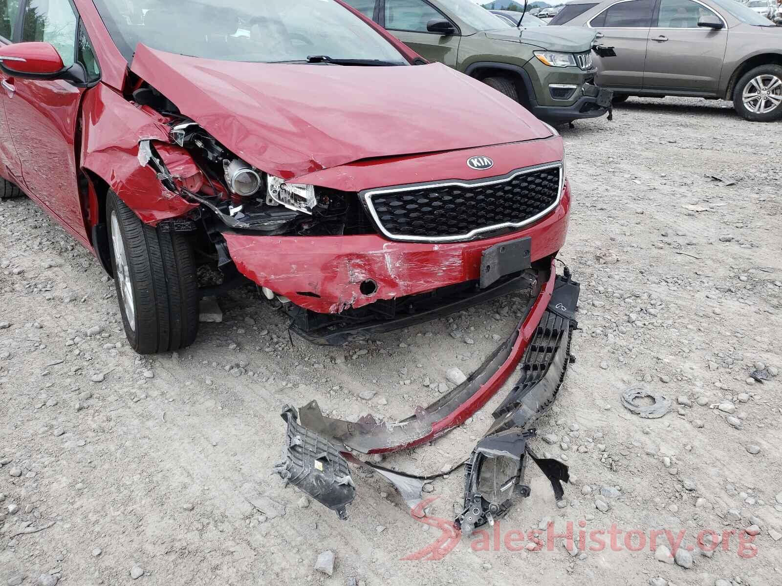 KNAFK5A81H5714964 2017 KIA FORTE