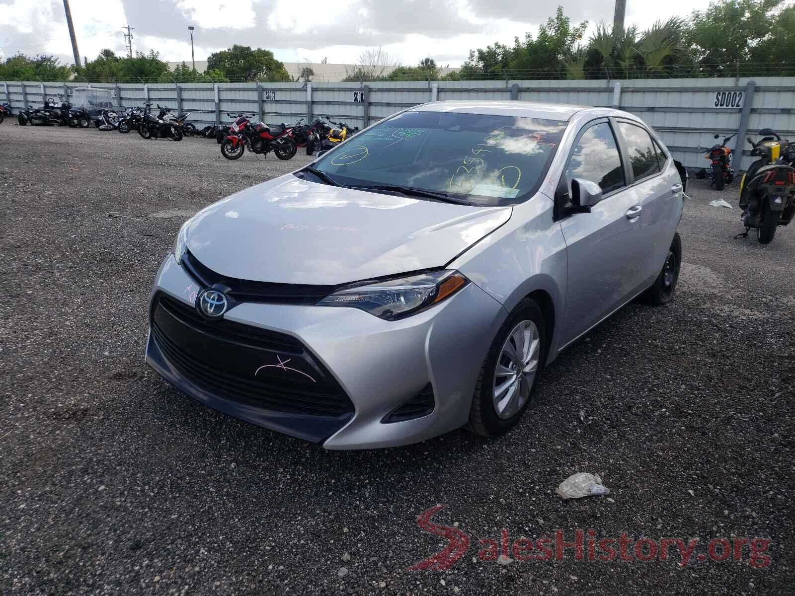 2T1BURHE3KC215267 2019 TOYOTA COROLLA