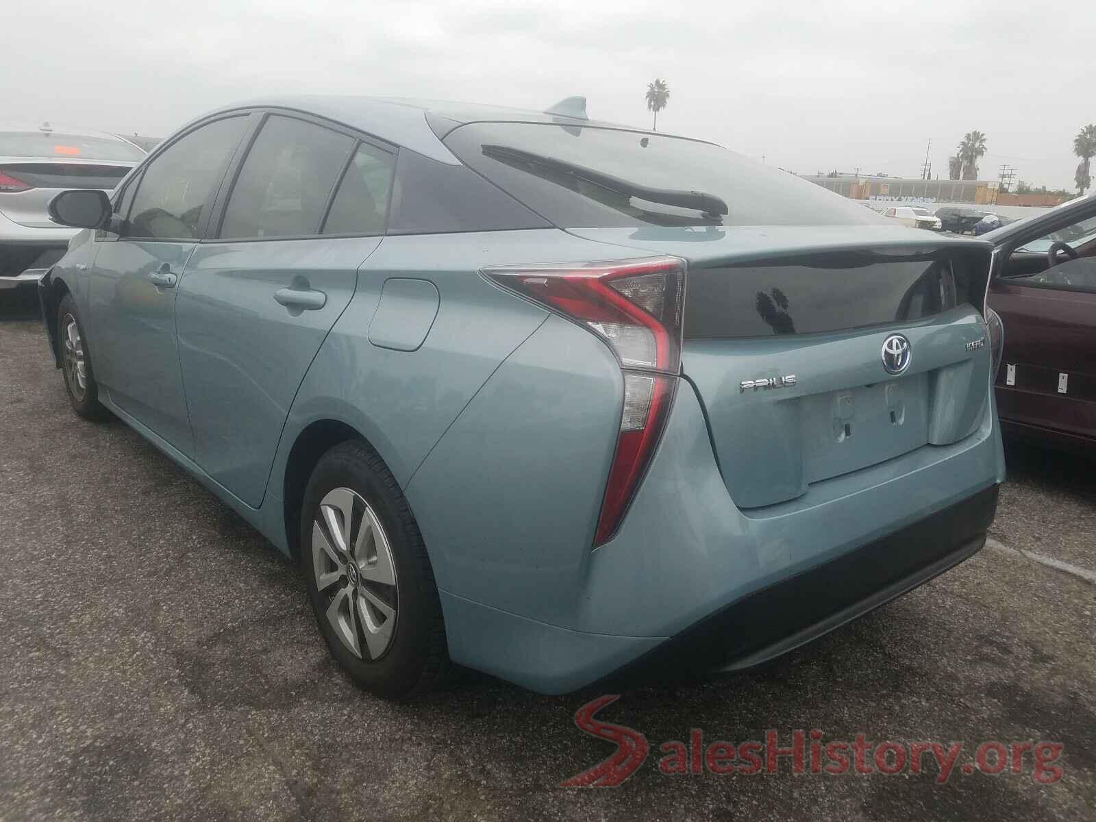 JTDKARFU3G3503129 2016 TOYOTA PRIUS