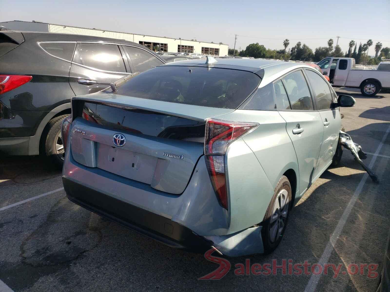 JTDKARFU3G3503129 2016 TOYOTA PRIUS