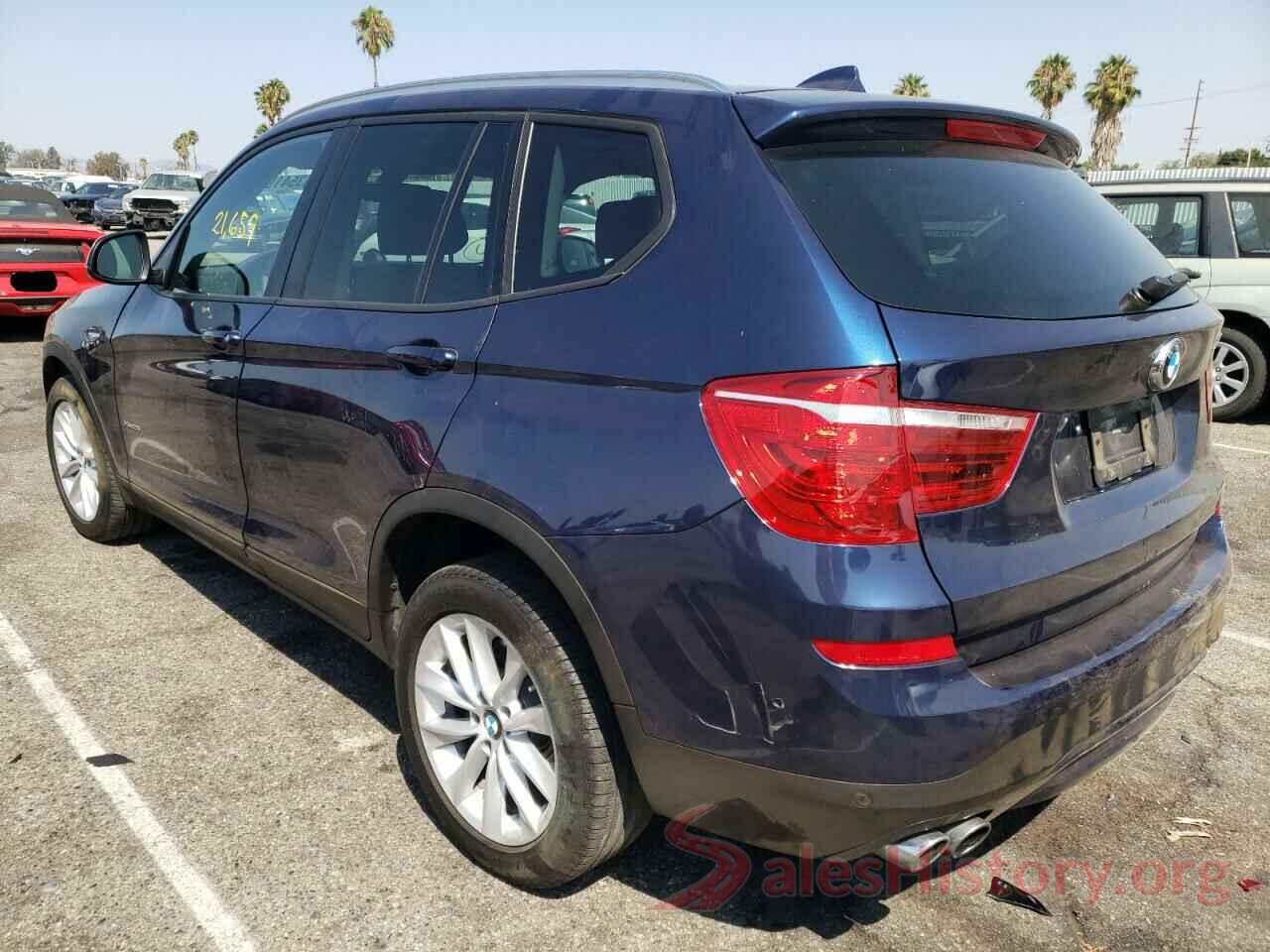 5UXWX9C50H0D99555 2017 BMW X3