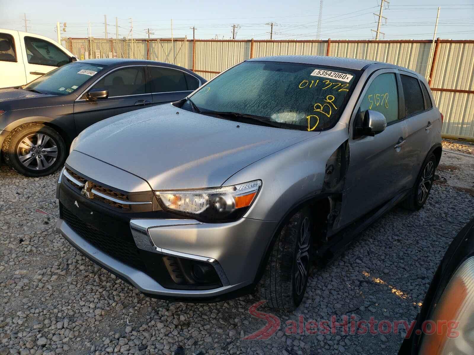 JA4AP3AU3JU011372 2018 MITSUBISHI OUTLANDER