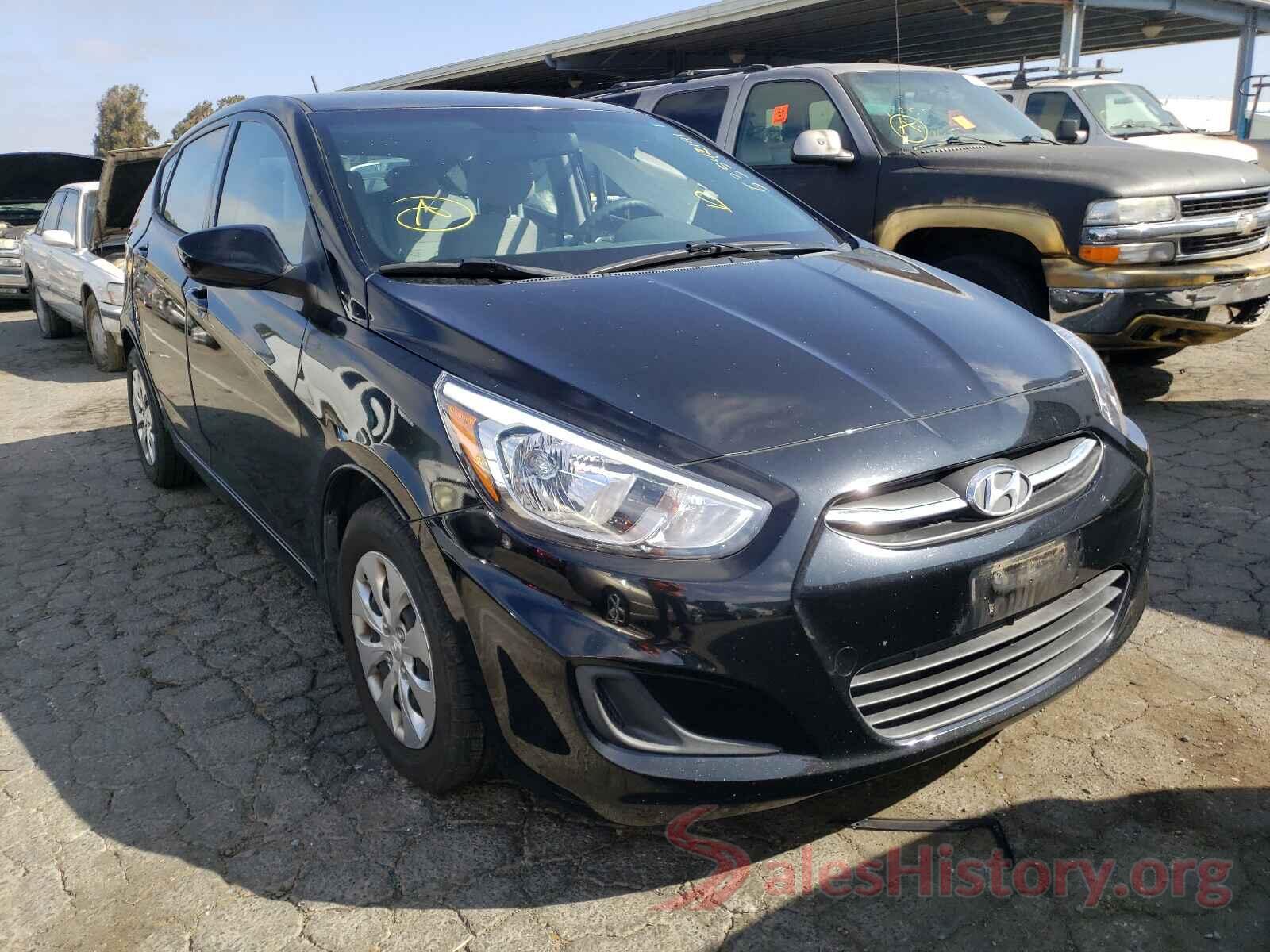 KMHCT5AEXGU239176 2016 HYUNDAI ACCENT