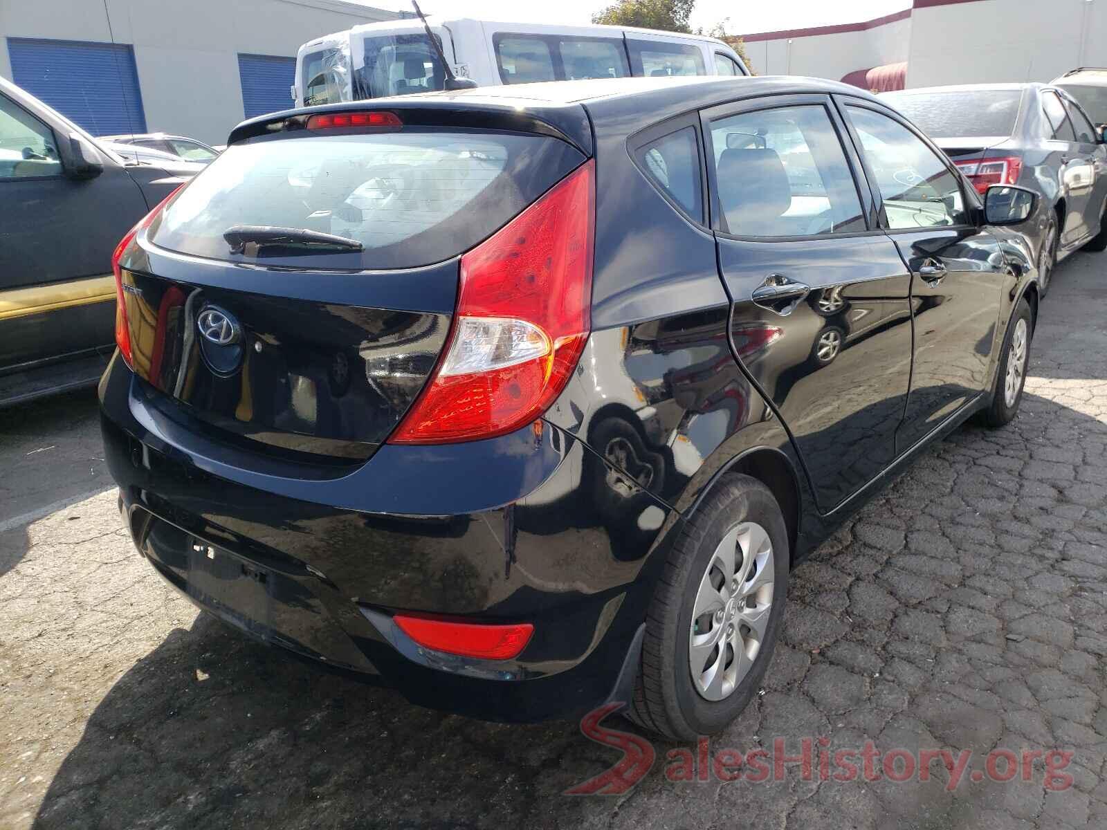 KMHCT5AEXGU239176 2016 HYUNDAI ACCENT