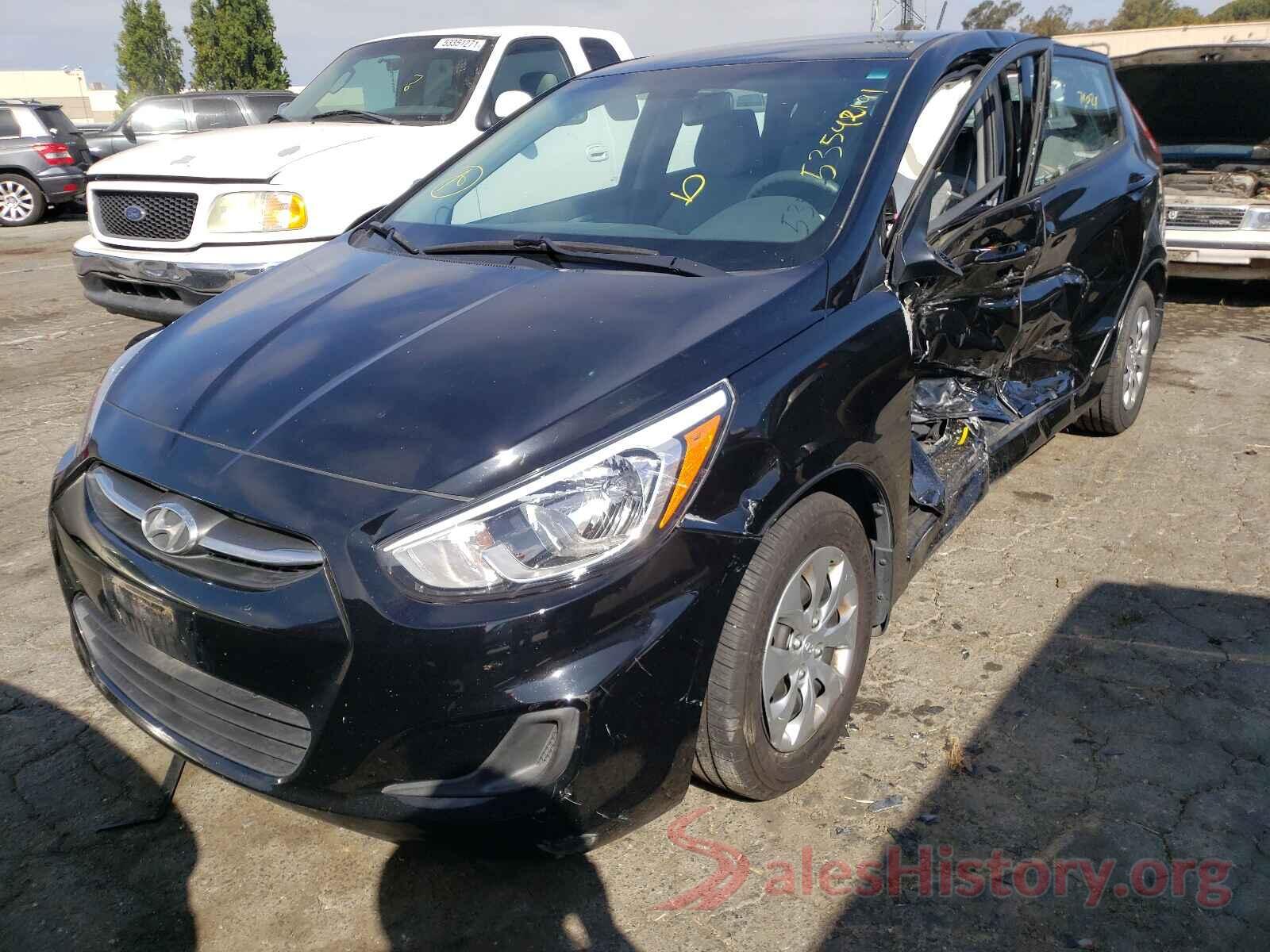 KMHCT5AEXGU239176 2016 HYUNDAI ACCENT