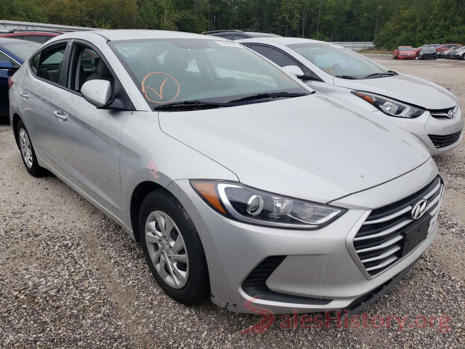 5NPD74LF8JH350999 2018 HYUNDAI ELANTRA