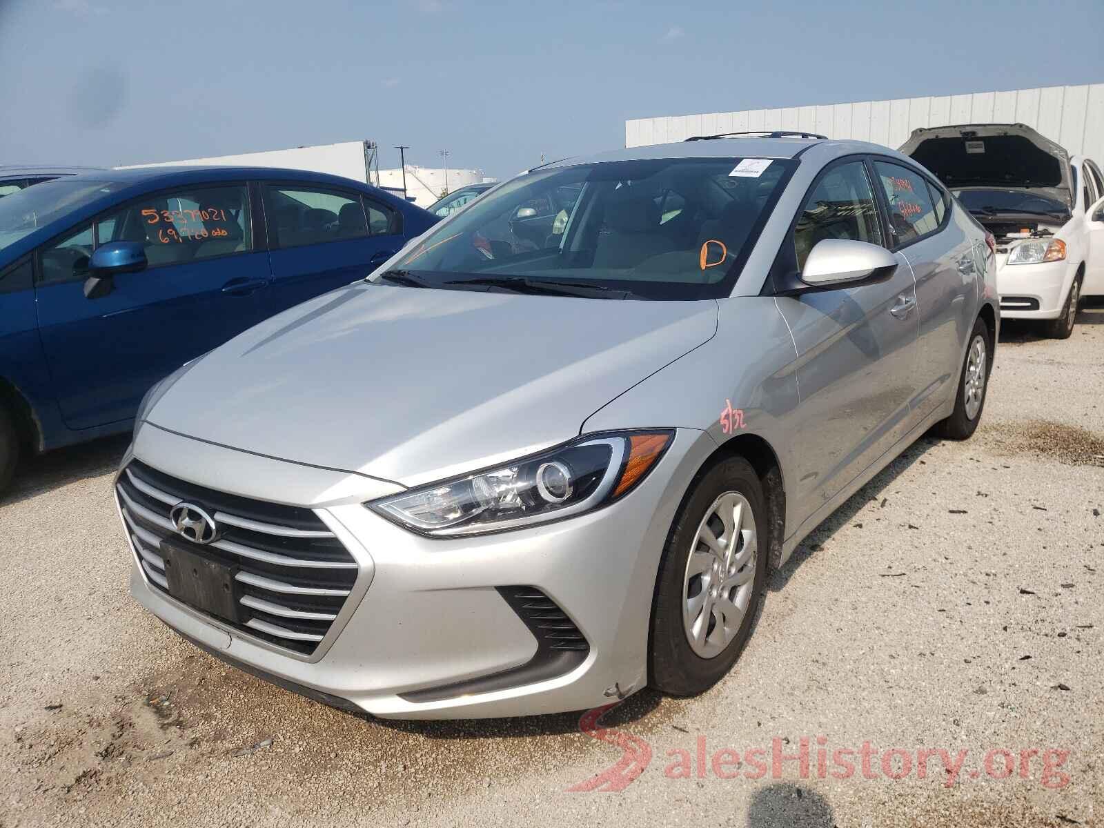 5NPD74LF8JH350999 2018 HYUNDAI ELANTRA