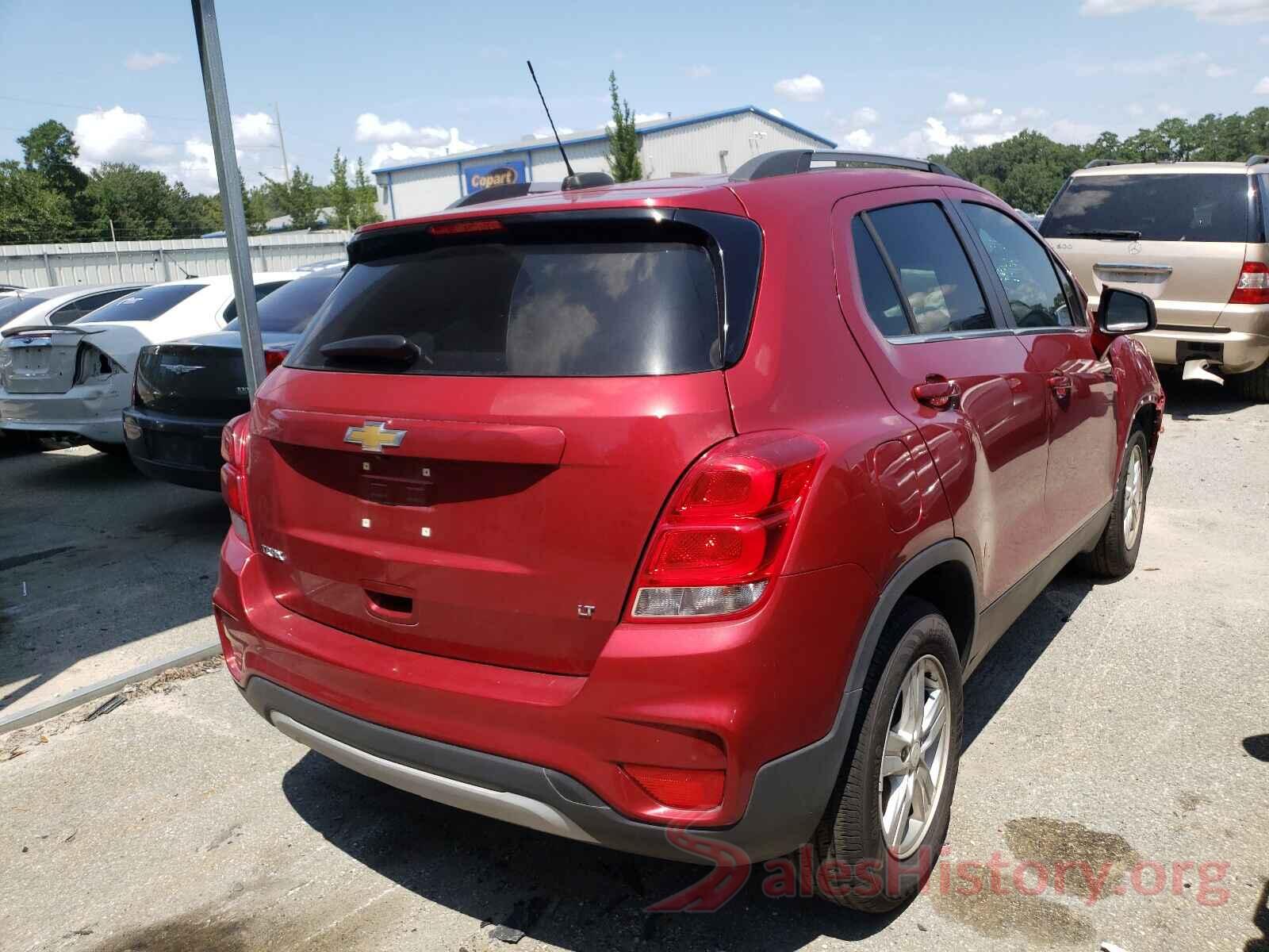 3GNCJLSB7KL371874 2019 CHEVROLET TRAX