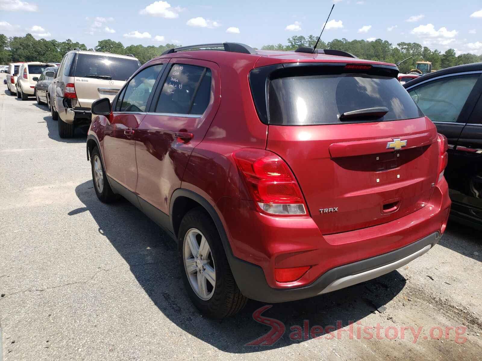 3GNCJLSB7KL371874 2019 CHEVROLET TRAX