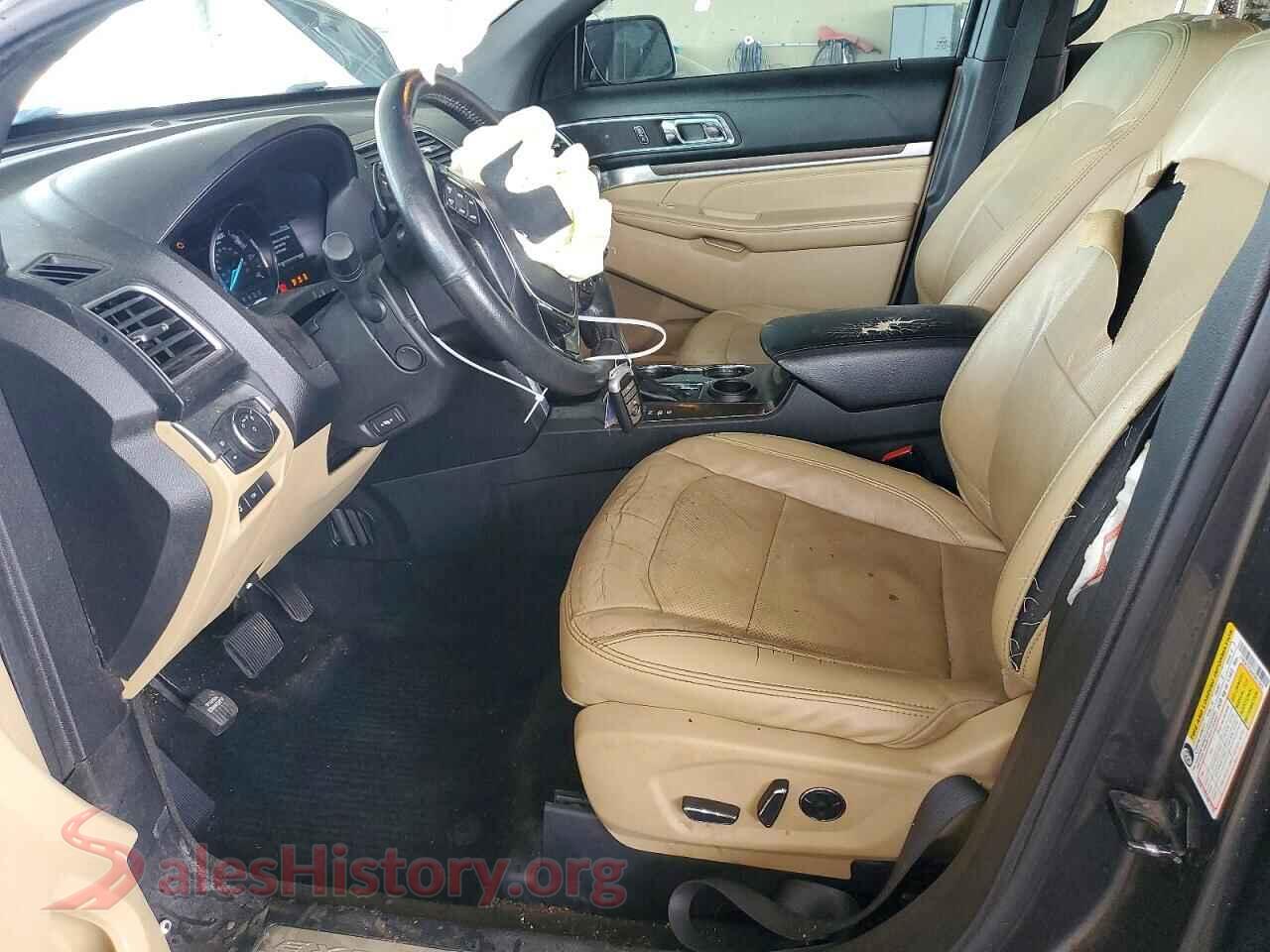 2017 FORD EXPLORER VIN 1FM5K7F84HGB51993, engine bay
