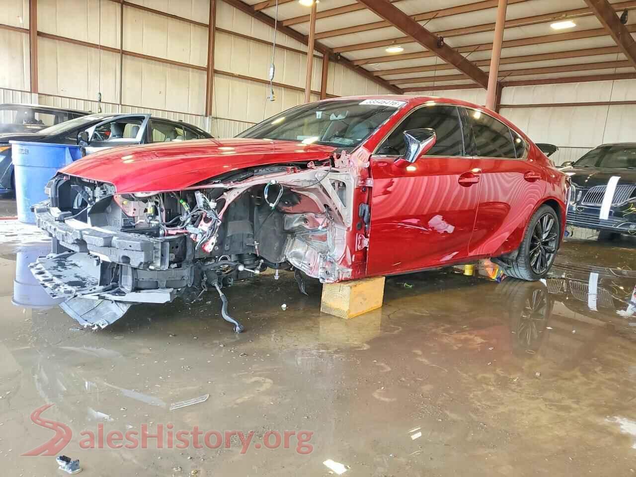 2023 LEXUS IS VIN JTHGZ1E20P5028347, auction photo