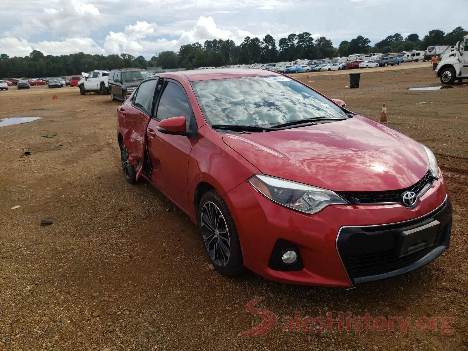 5YFBURHE3GP462764 2016 TOYOTA COROLLA