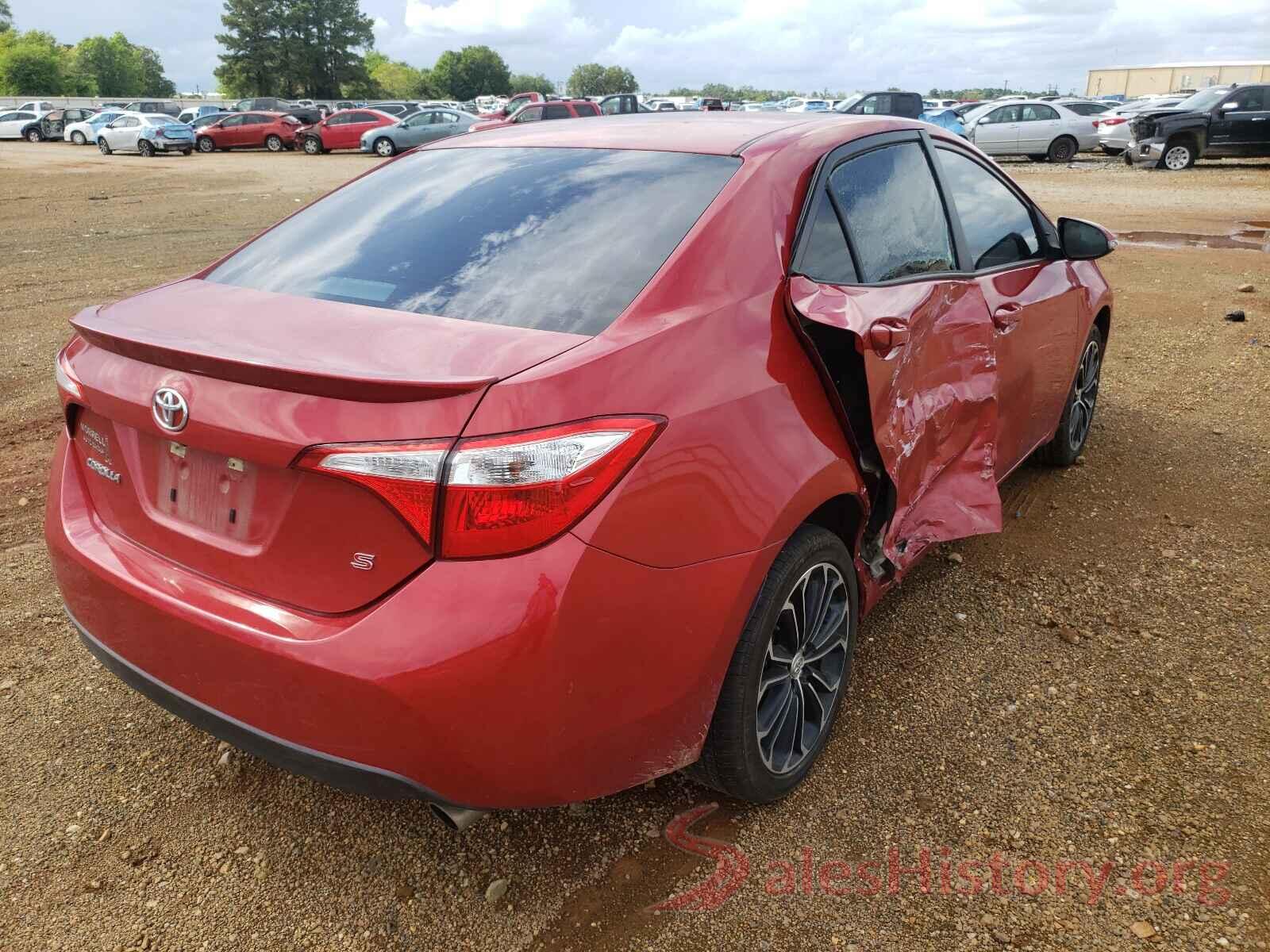 5YFBURHE3GP462764 2016 TOYOTA COROLLA