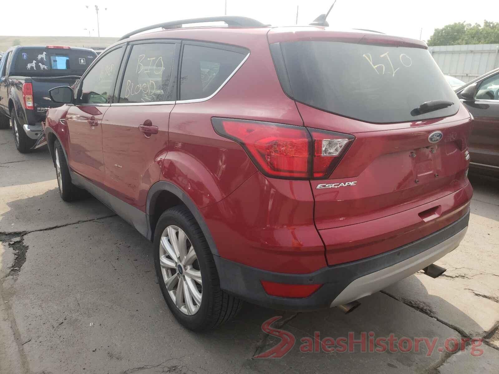 1FMCU9HD7KUB03162 2019 FORD ESCAPE