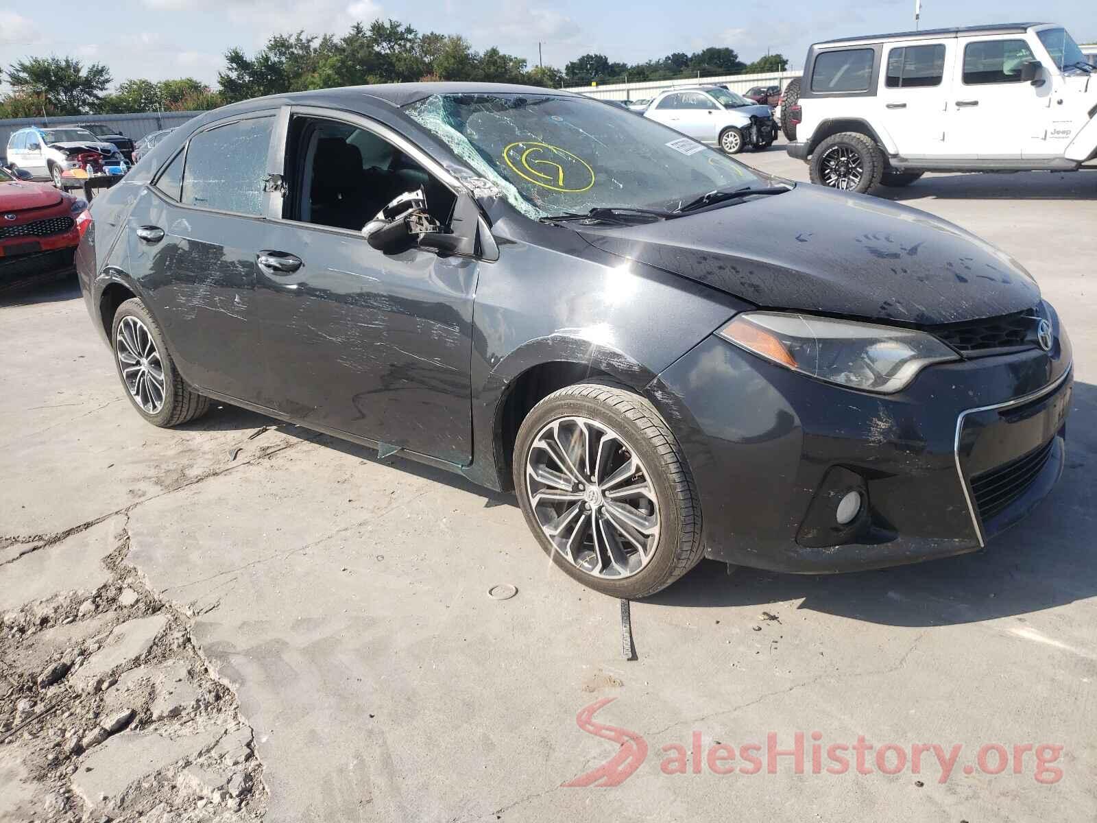 5YFBURHEXGP461319 2016 TOYOTA COROLLA