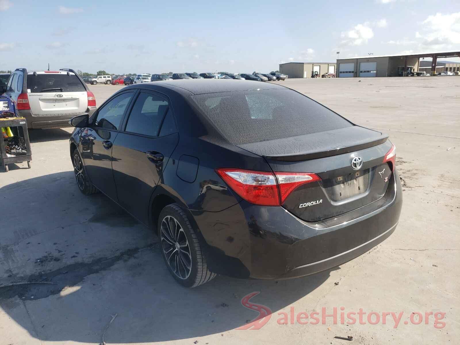 5YFBURHEXGP461319 2016 TOYOTA COROLLA