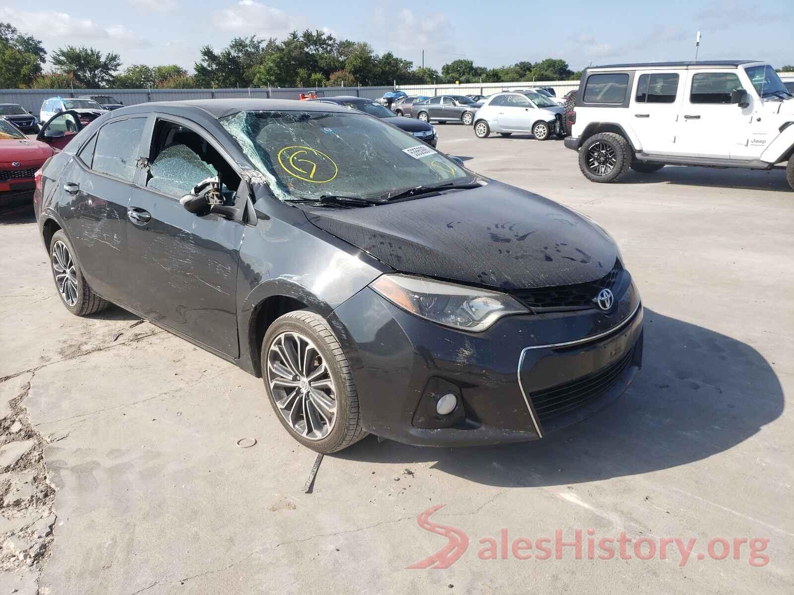 5YFBURHEXGP461319 2016 TOYOTA COROLLA