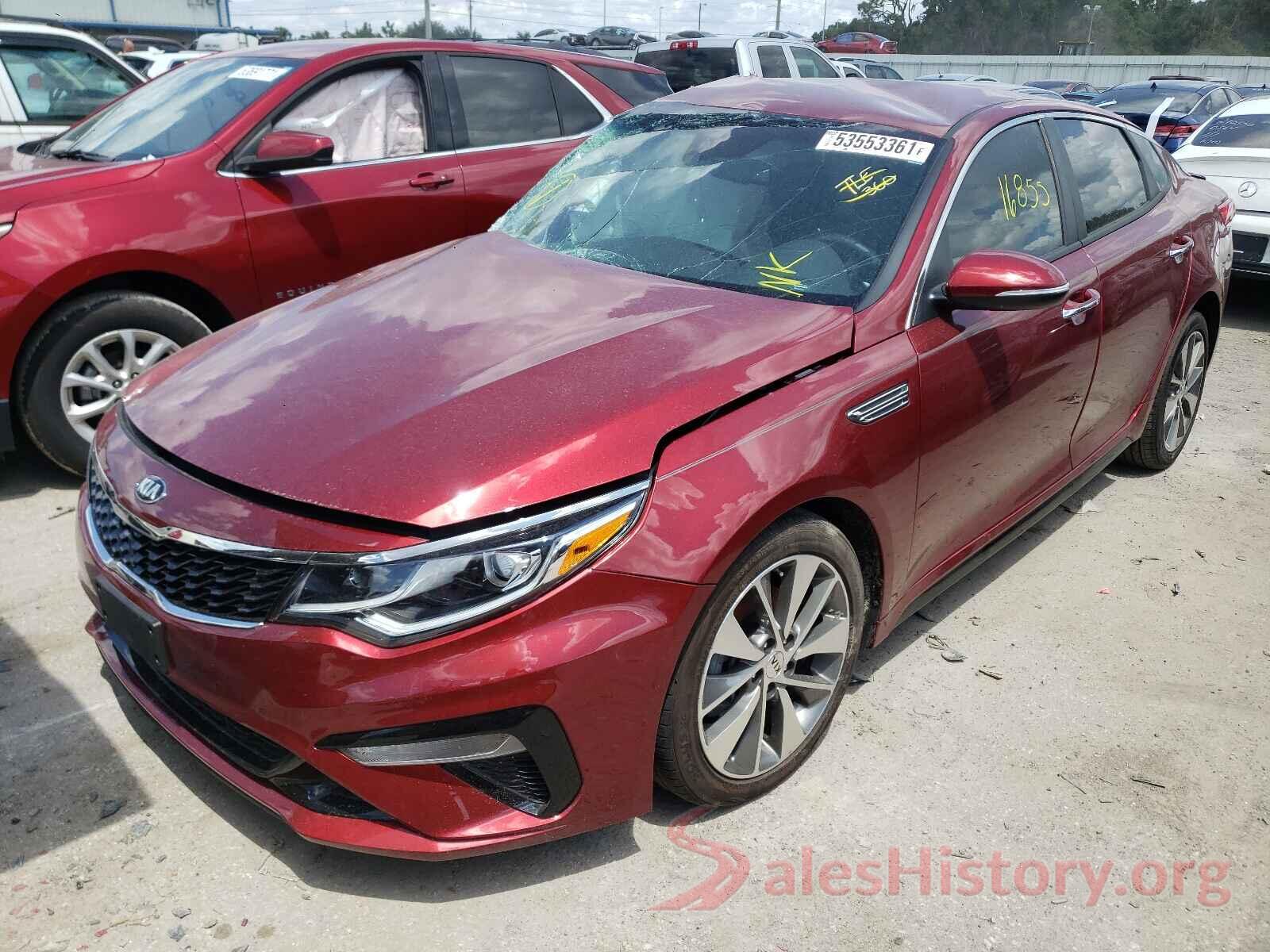 5XXGT4L33KG305125 2019 KIA OPTIMA