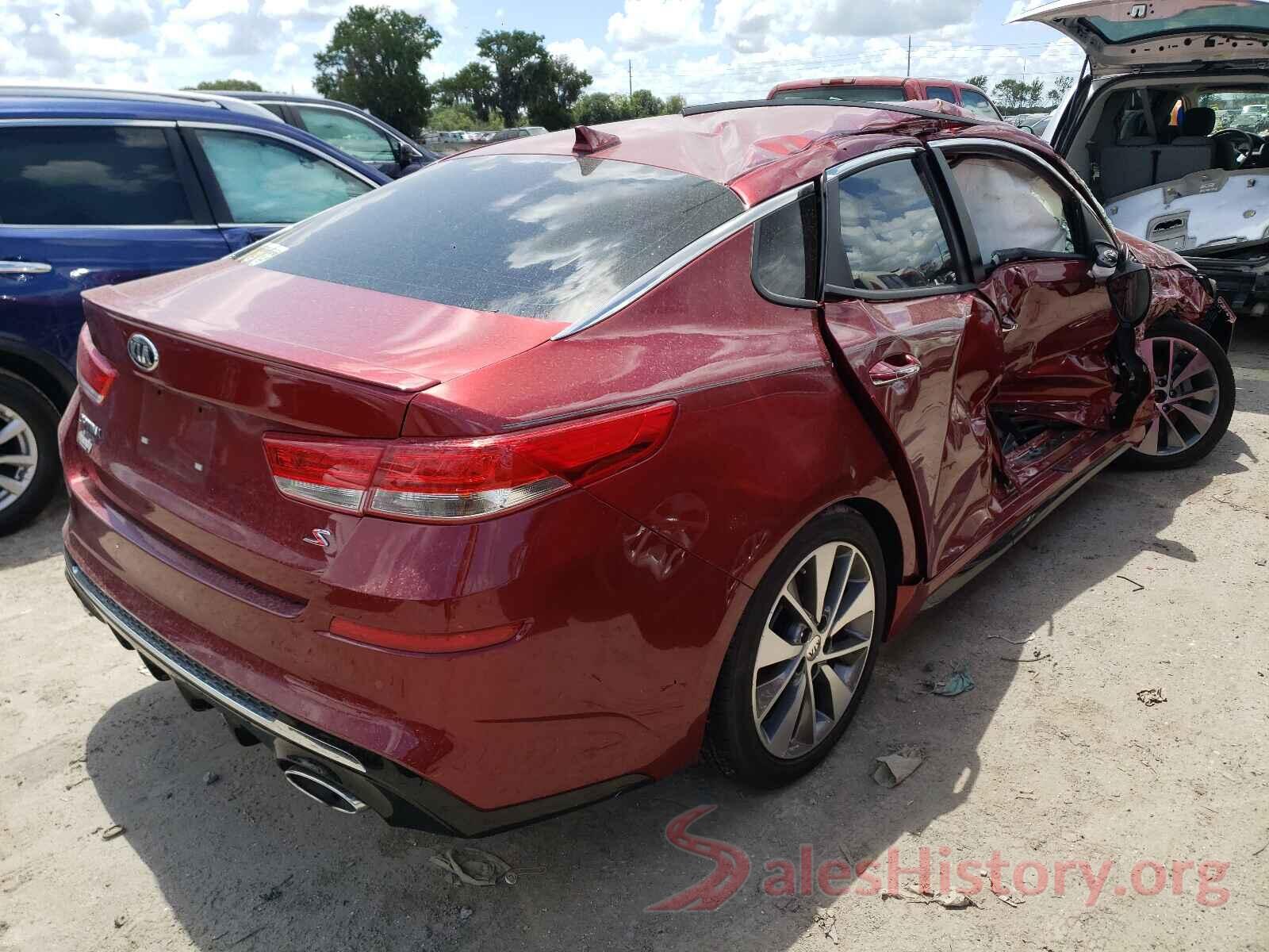 5XXGT4L33KG305125 2019 KIA OPTIMA