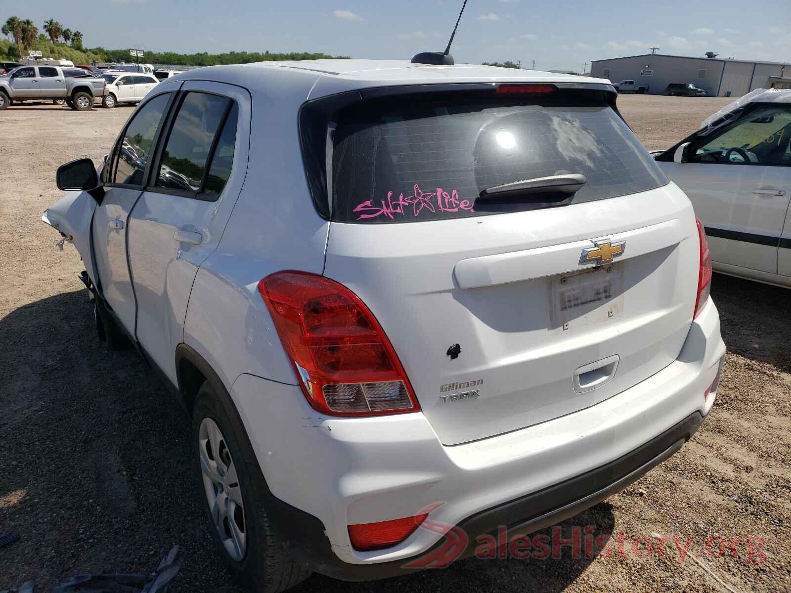 KL7CJKSB5JB723074 2018 CHEVROLET TRAX