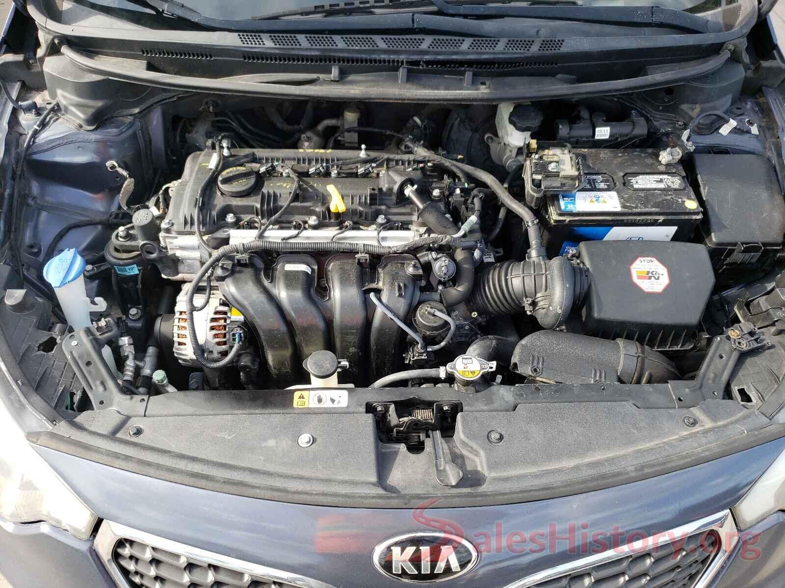 KNAFK4A65G5466550 2016 KIA FORTE