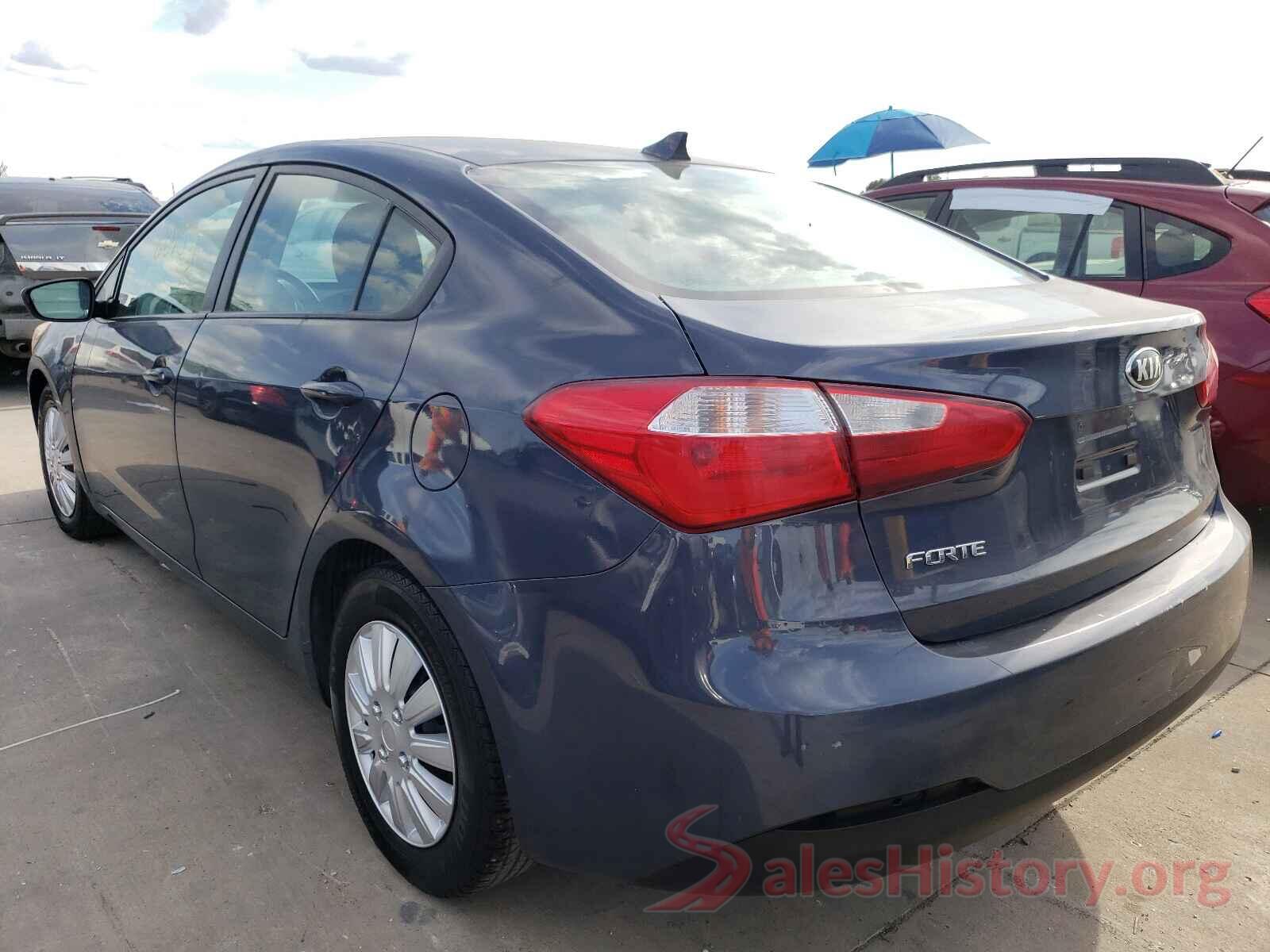 KNAFK4A65G5466550 2016 KIA FORTE