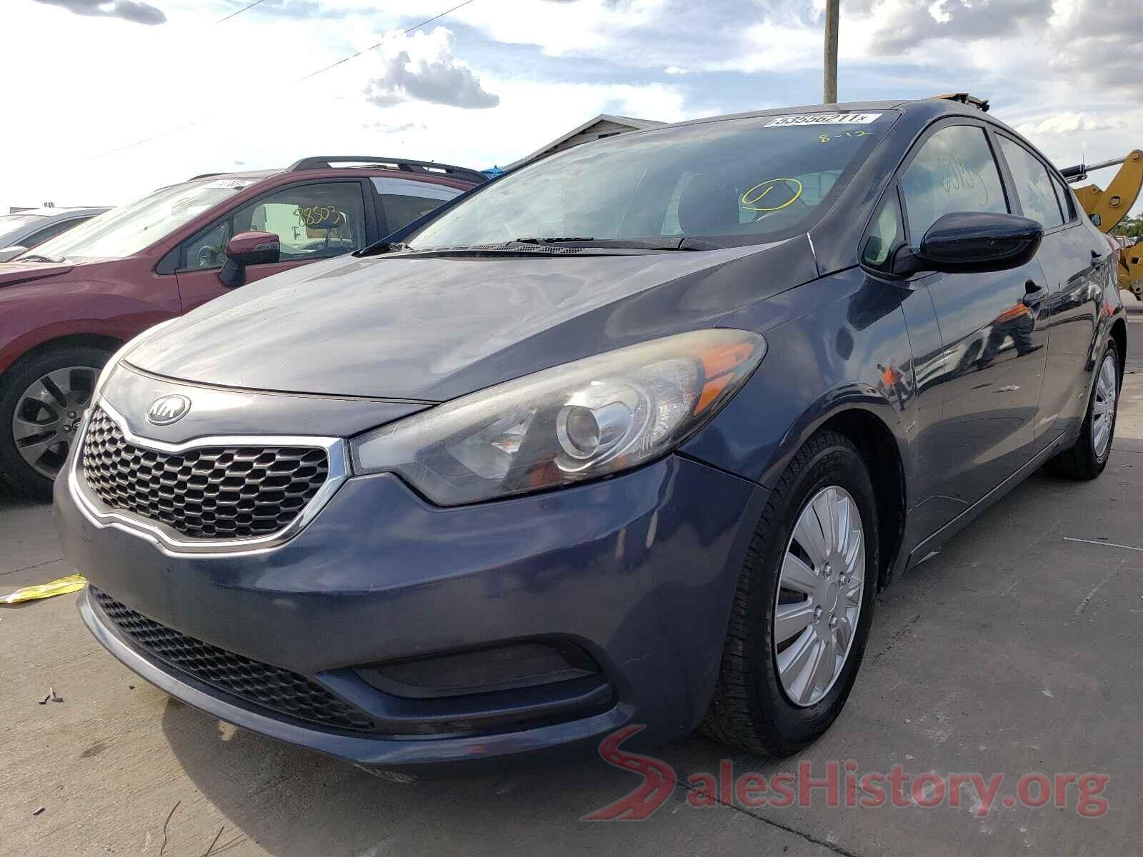 KNAFK4A65G5466550 2016 KIA FORTE