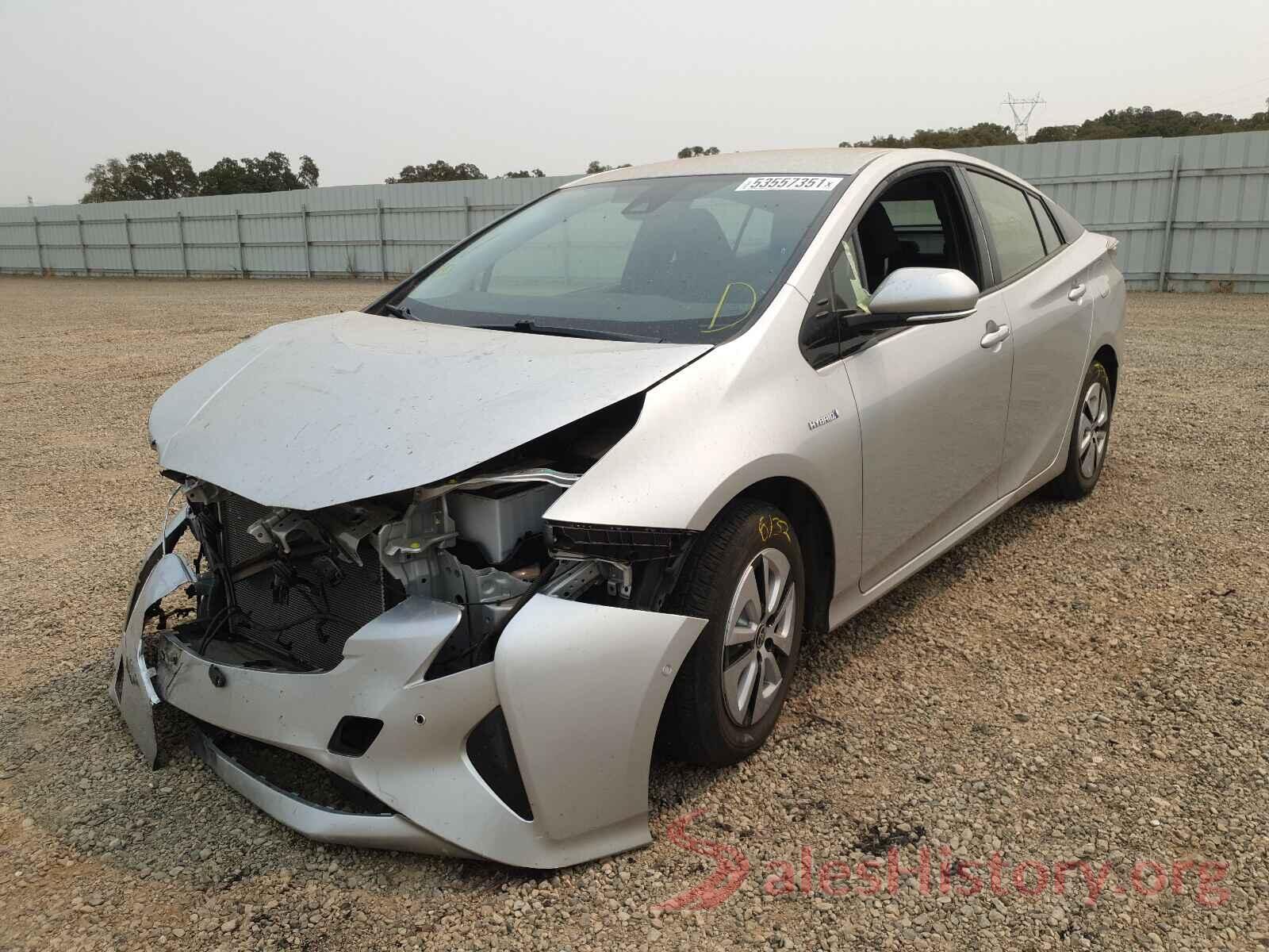 JTDKBRFU4J3057724 2018 TOYOTA PRIUS